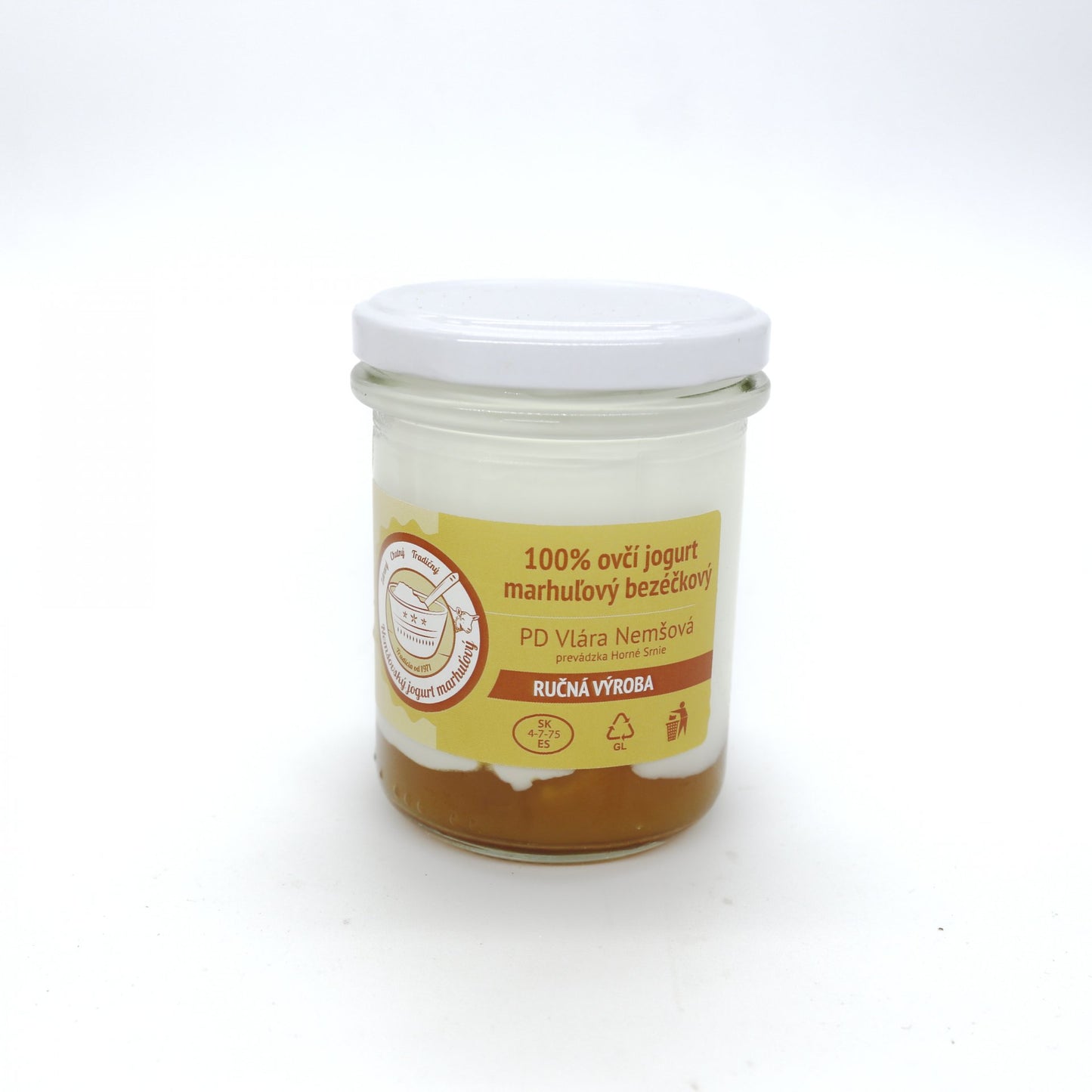 100% ovčí jogurt marhuľa 190g.