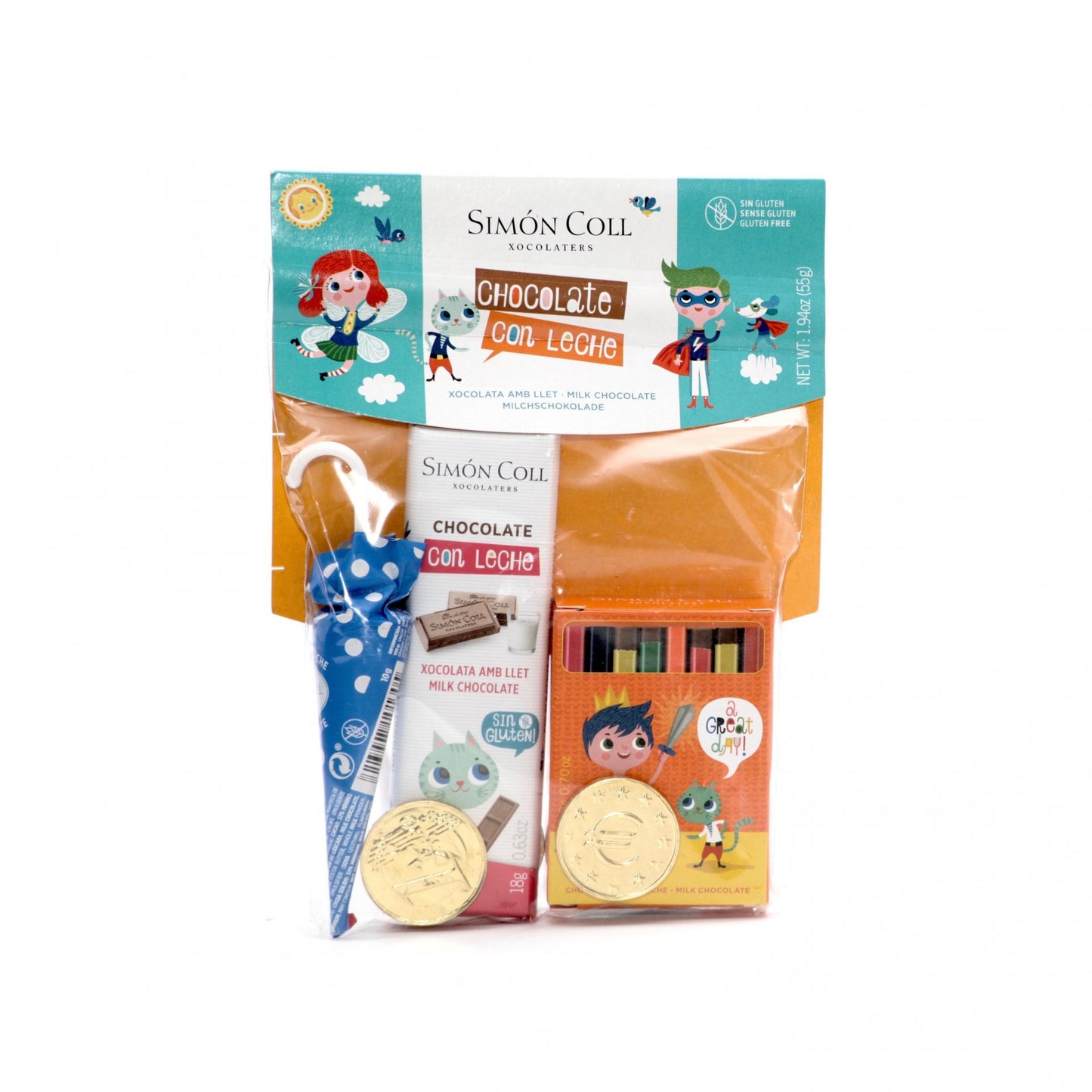 Balíček čokolád 55g.