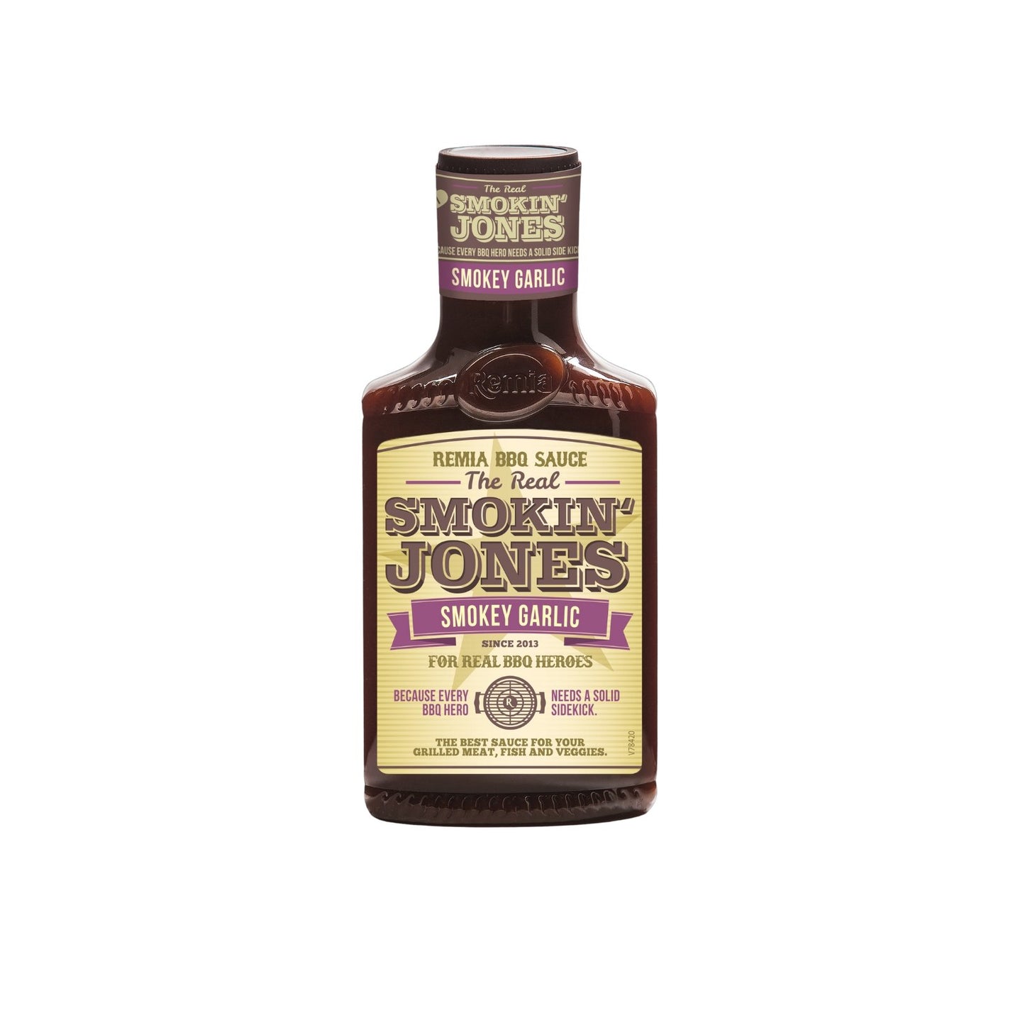 BBQ omáčka s údený cesnakom 450ml.