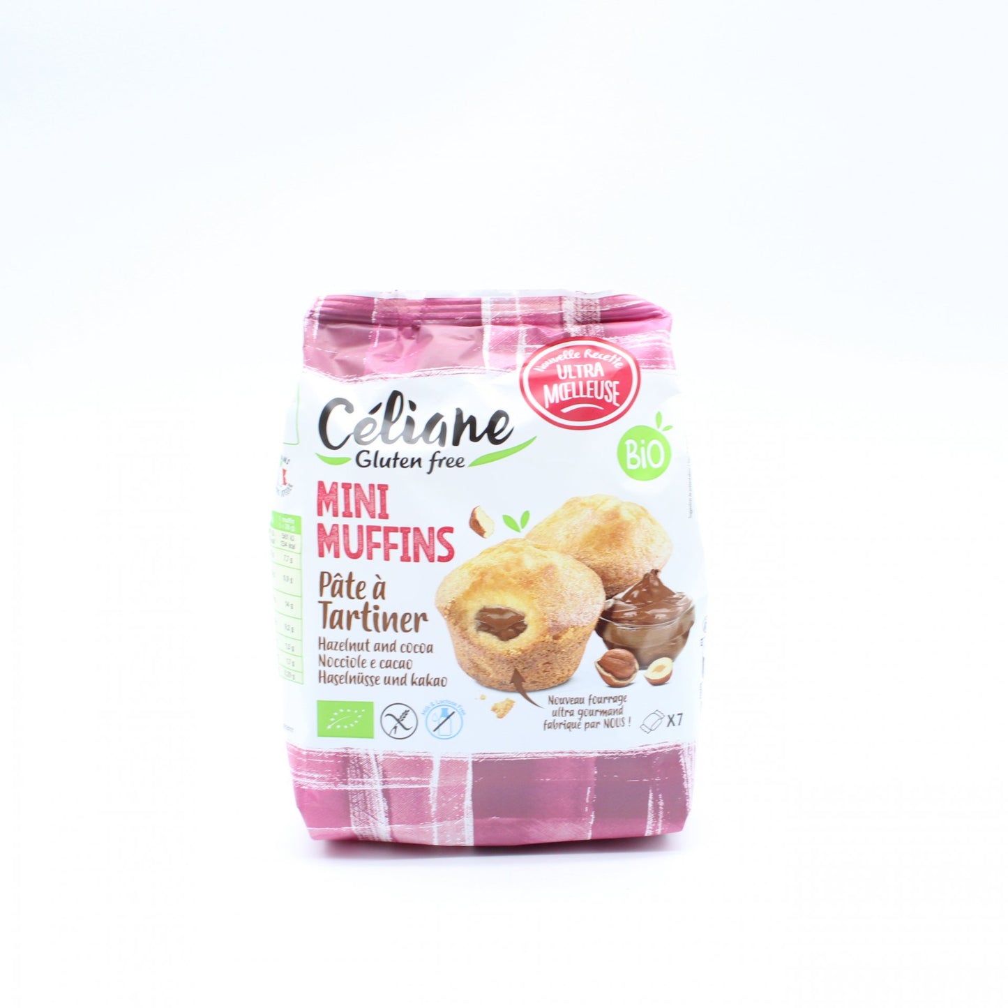 Bezlepkové čoko mini muffiny 200g.