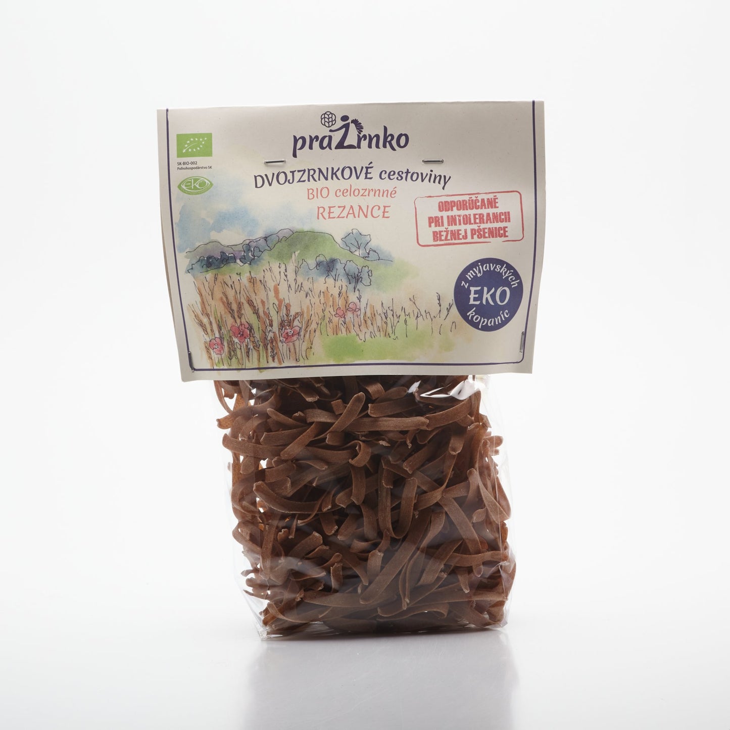 BIO Cestoviny rezance celozrnné 250g.