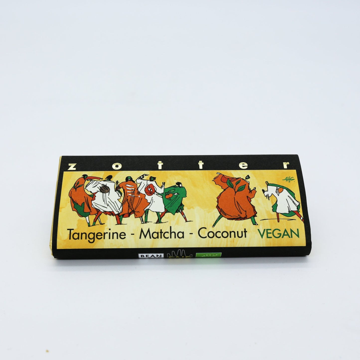 BIO Čokoláda matcha a kokos vegan 70g.