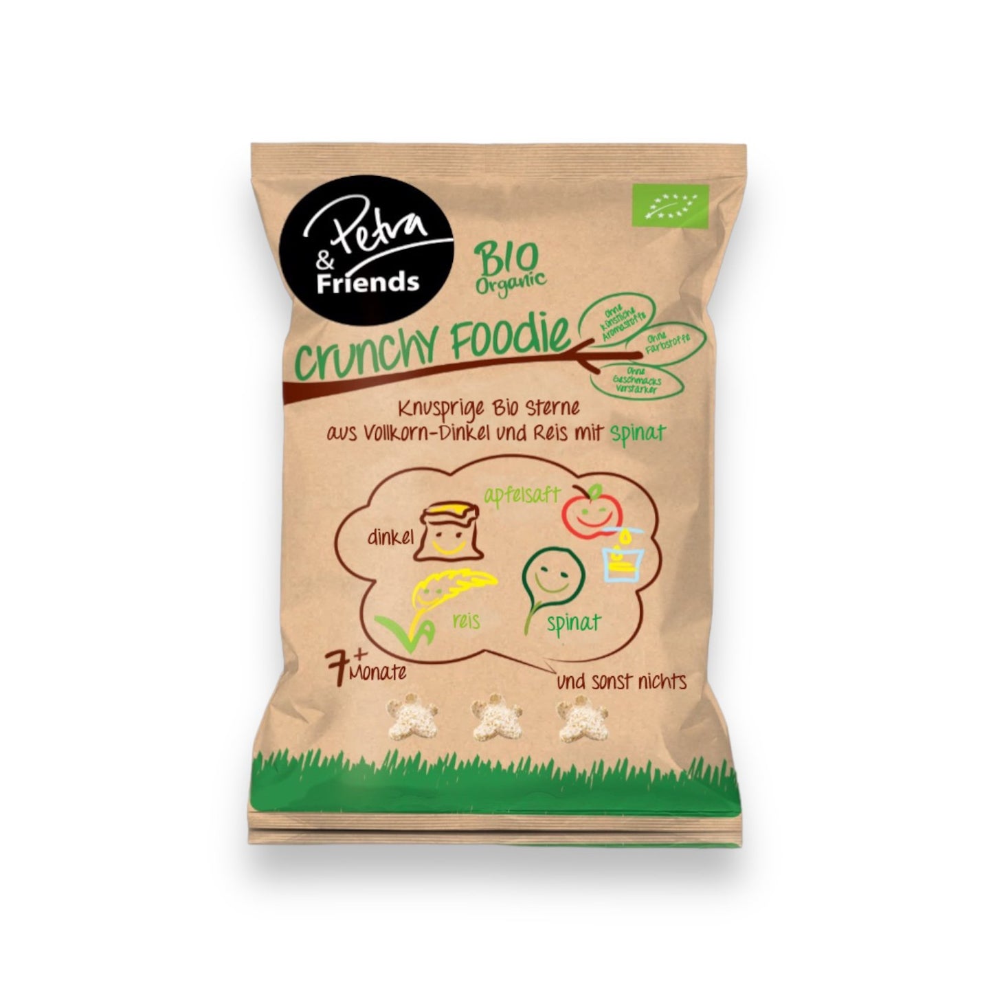 BIO Crunchy Foodie špenát 30g.