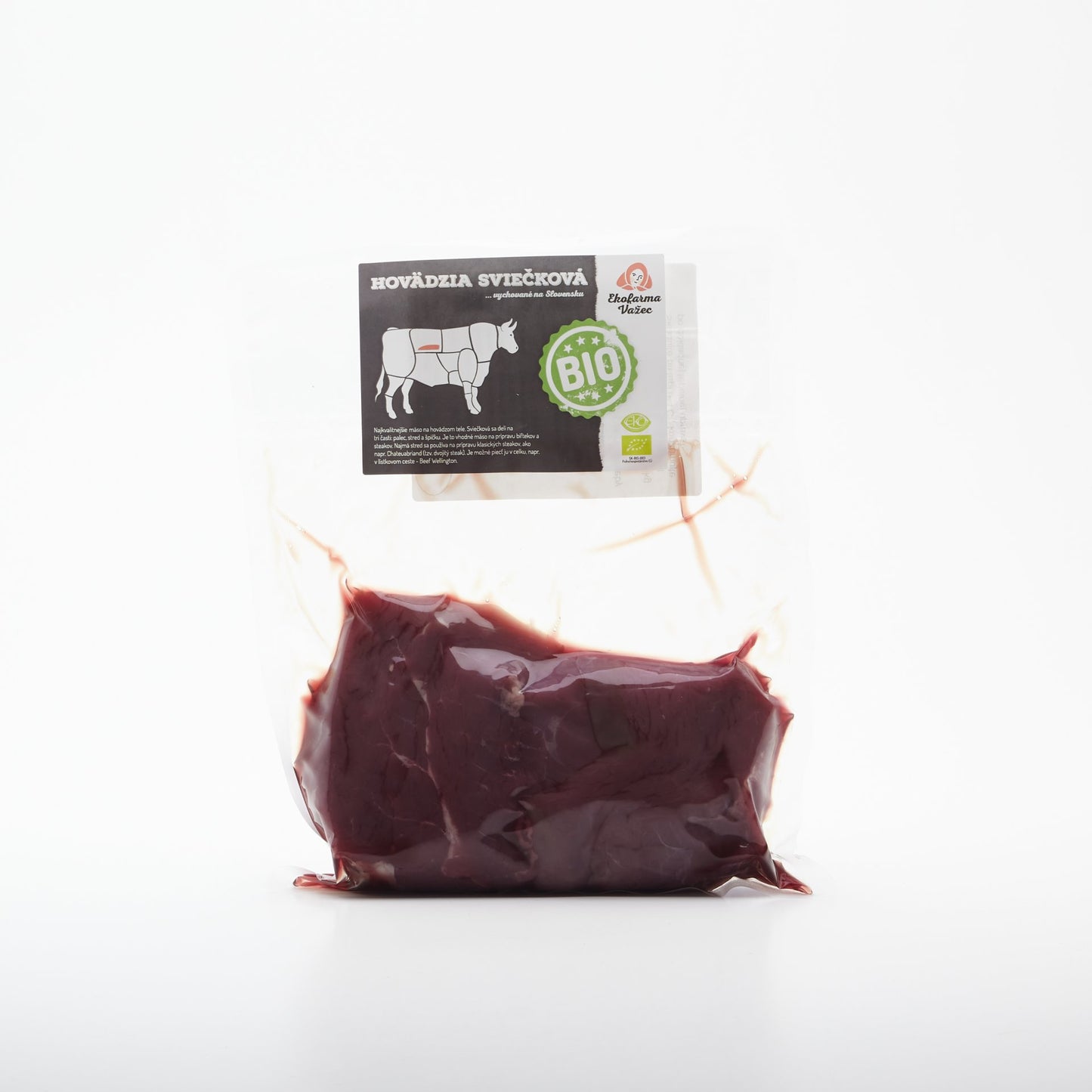 BIO Hovädzia sviečková. 100g