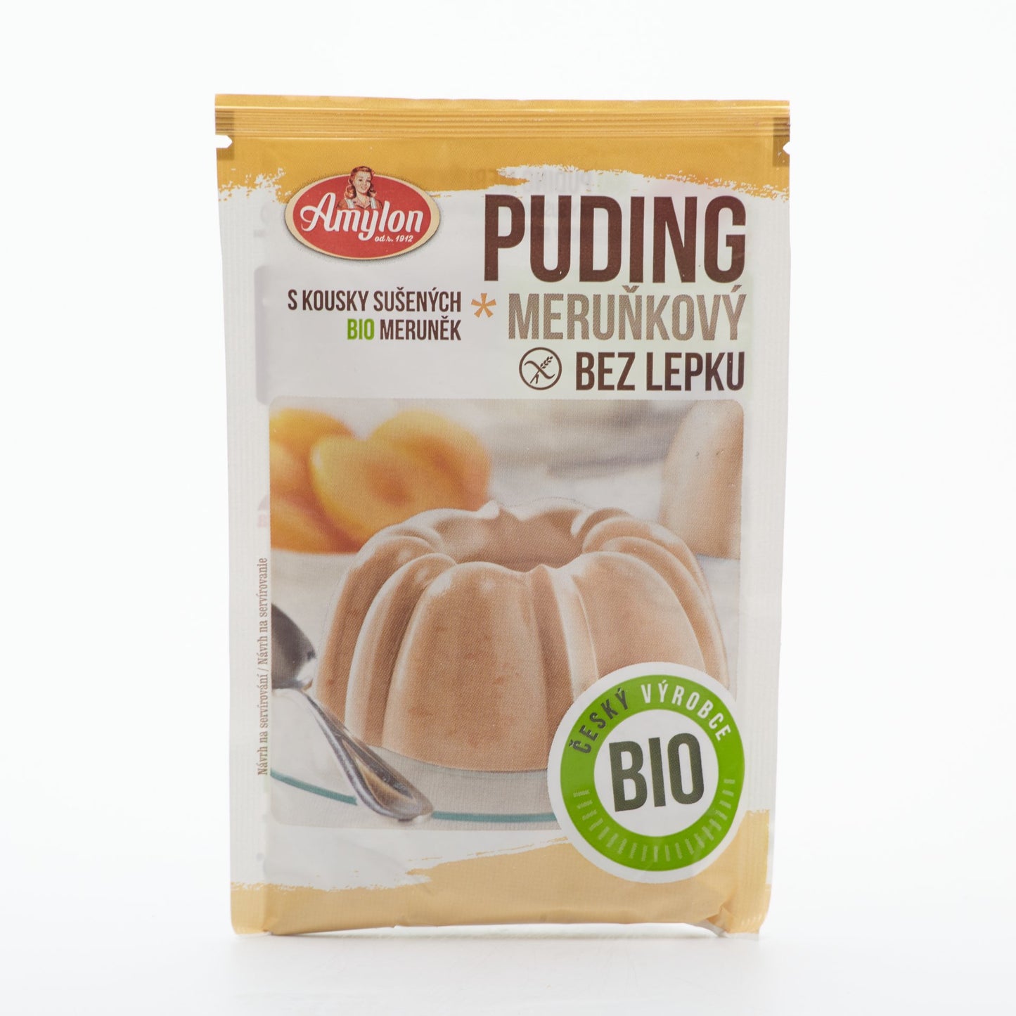 BIO Marhuľový puding 40g.