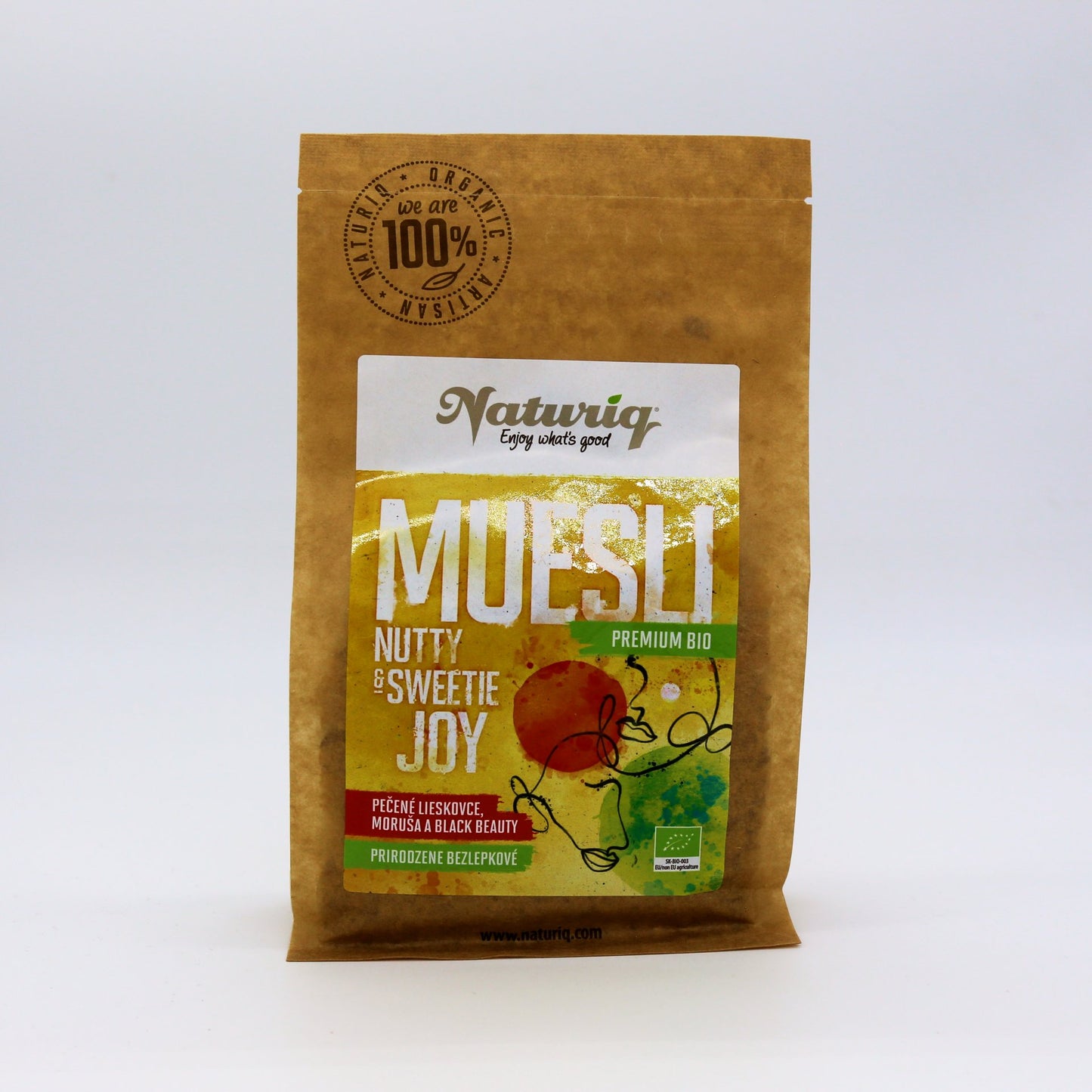 BIO Müesli Nutty & Sweetie Premium 400g.