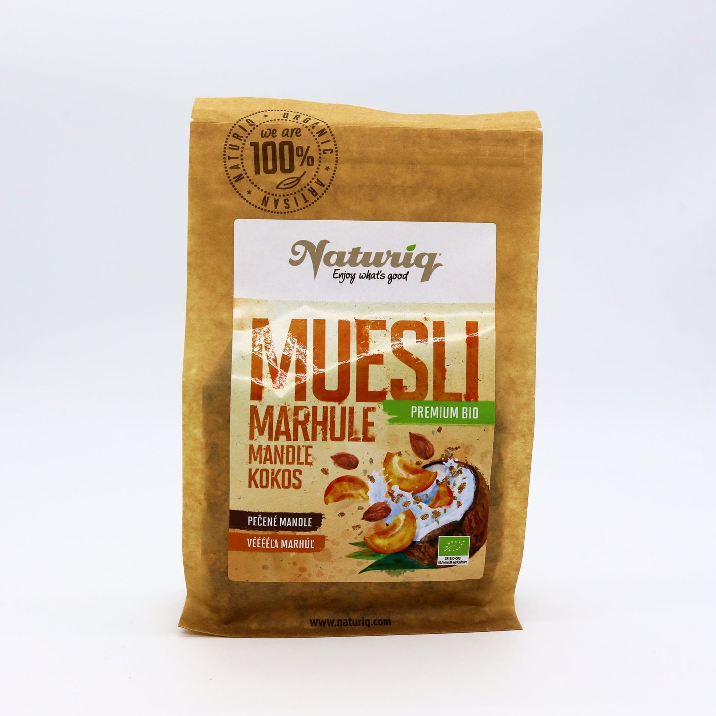 BIO Müsli marhuľové premium 400g.