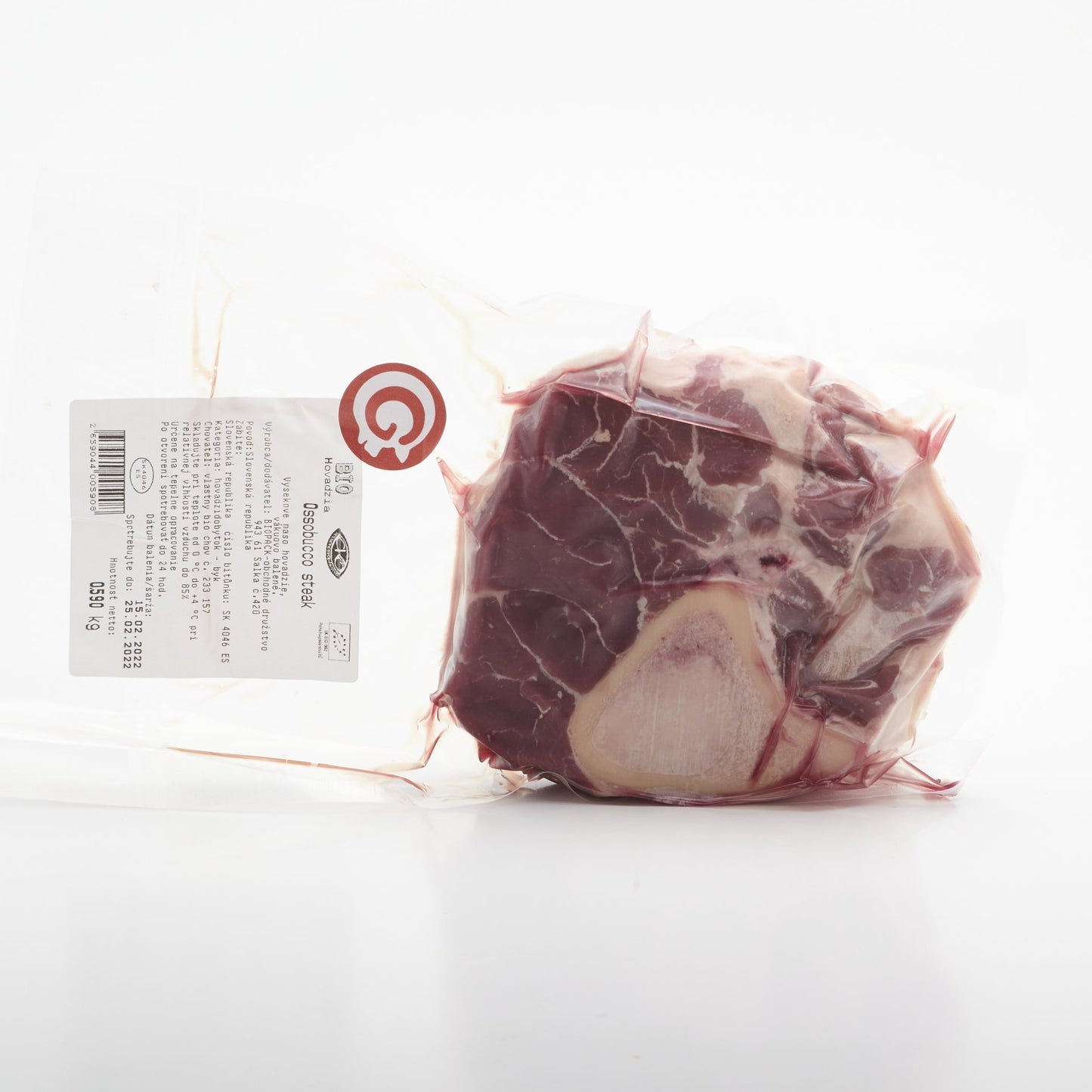 BIO Osso buco steak. 100g