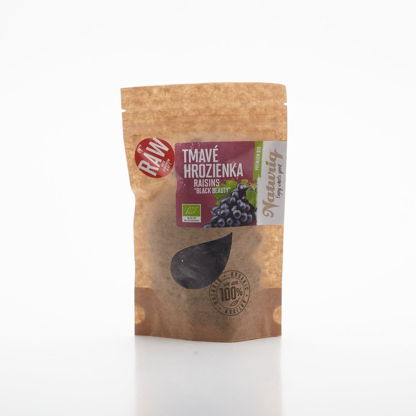 BIO Tmavé hrozienka 100g.