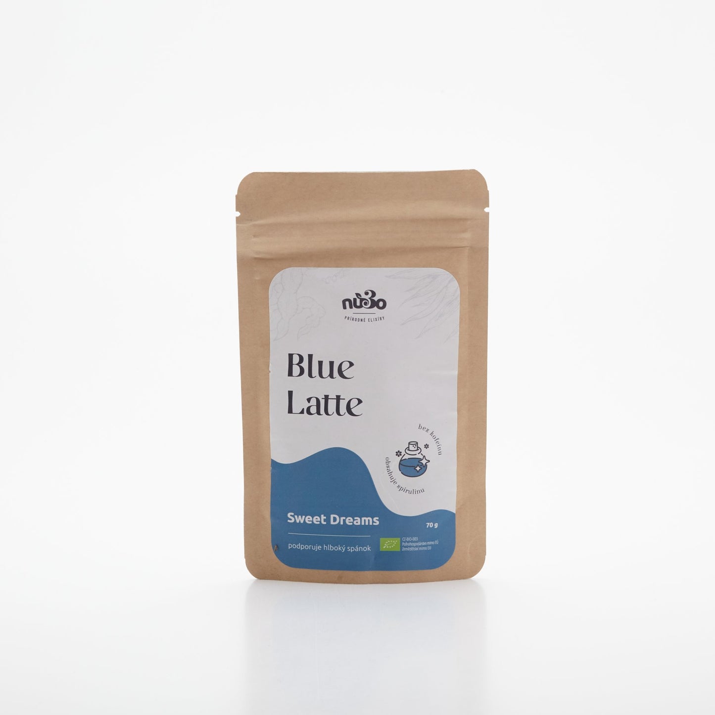 Blue latte 70g.