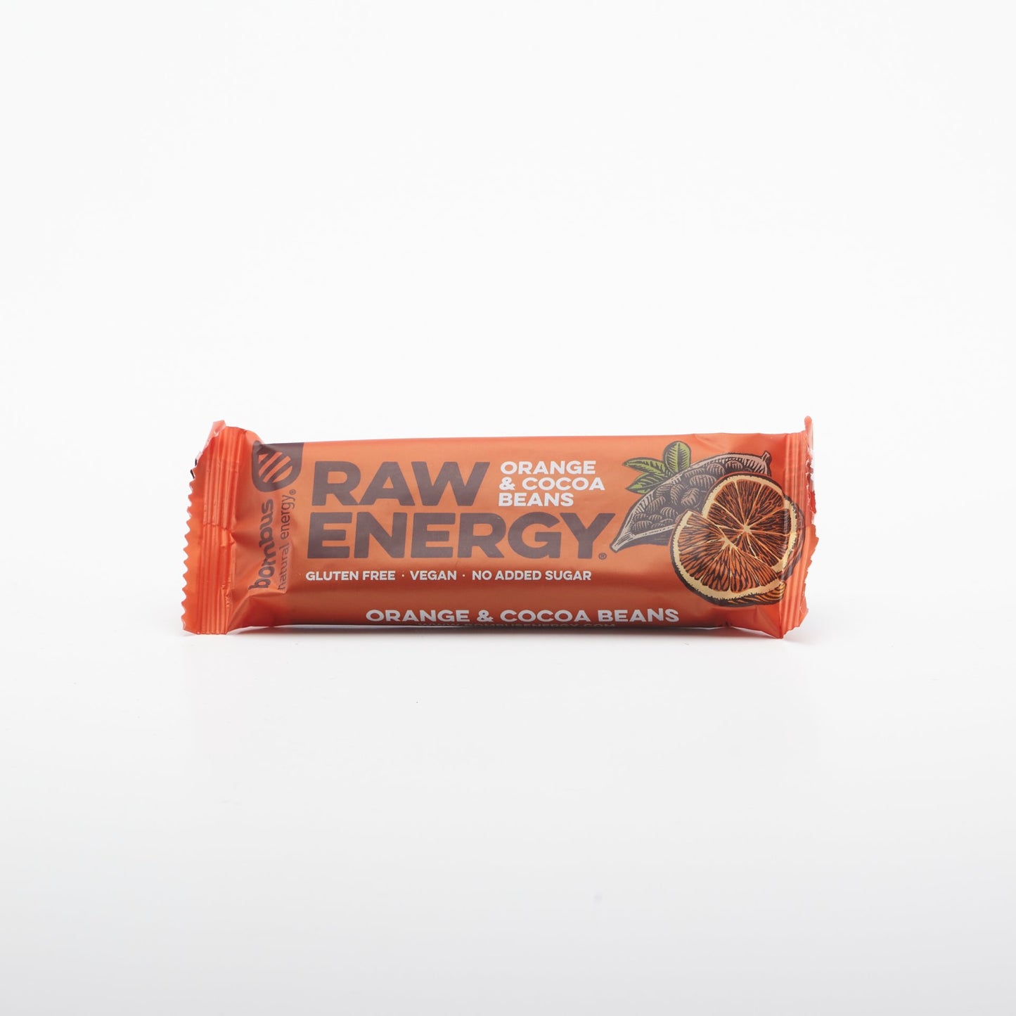 BOMBUS Raw energy Orange & Coconut 50g.