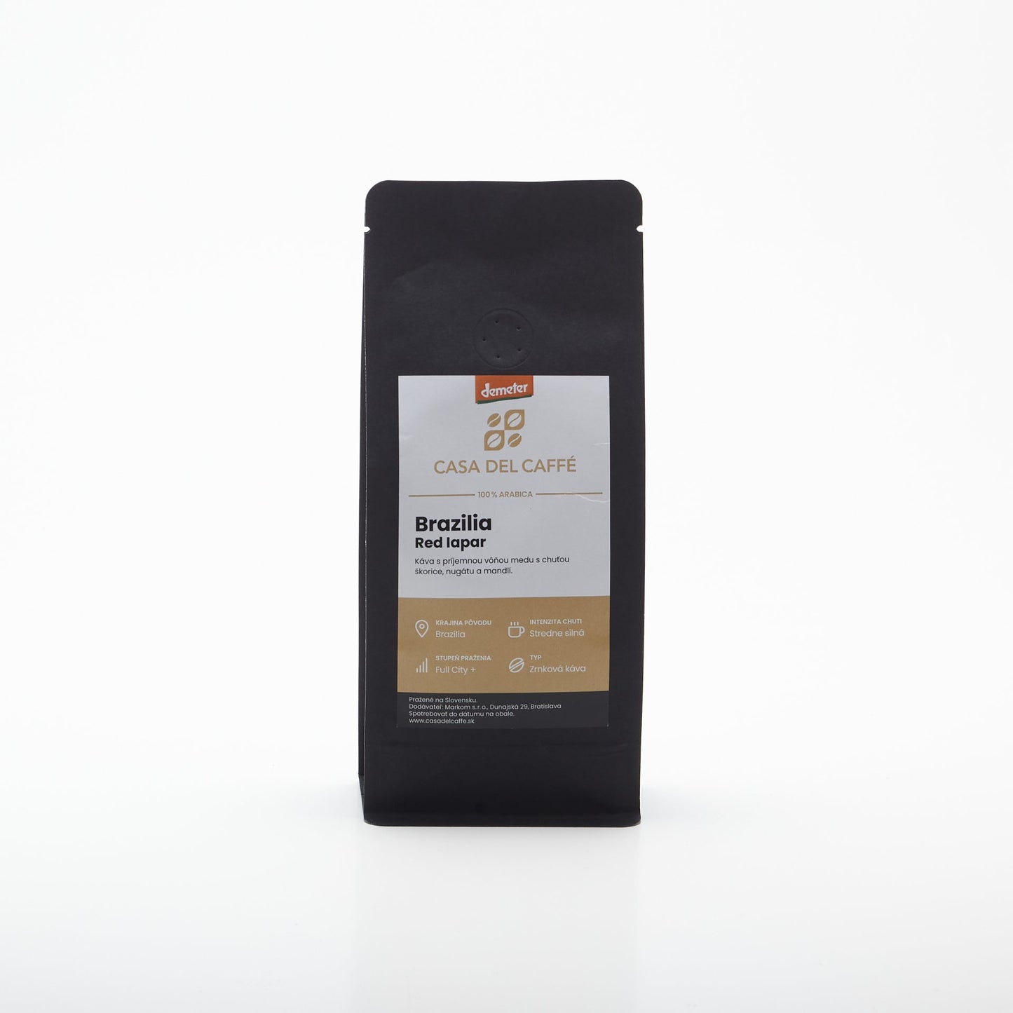 BIO Casa del Caffe Brazilia Red 250g.