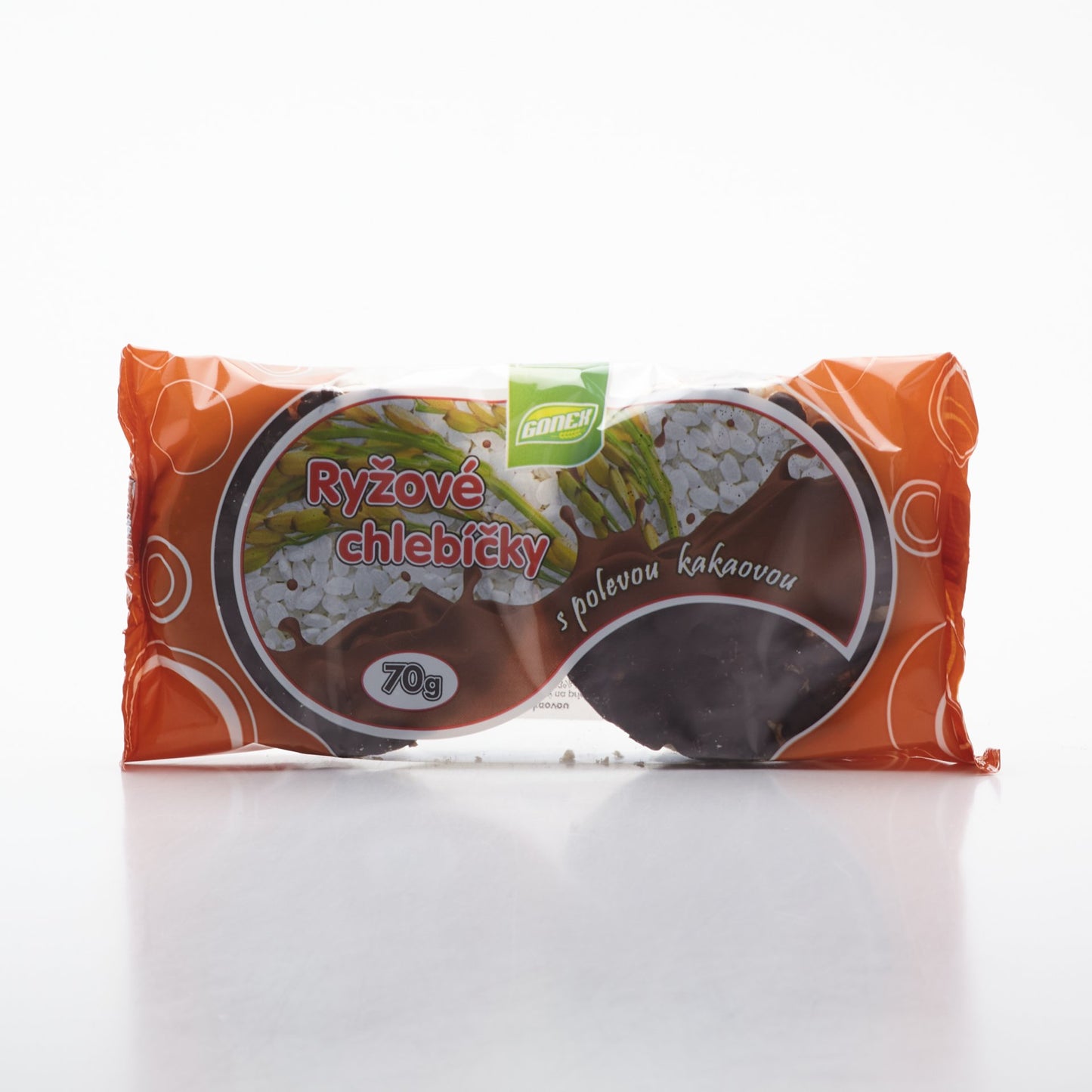 Chlebík ryžový čokoláda 70g.