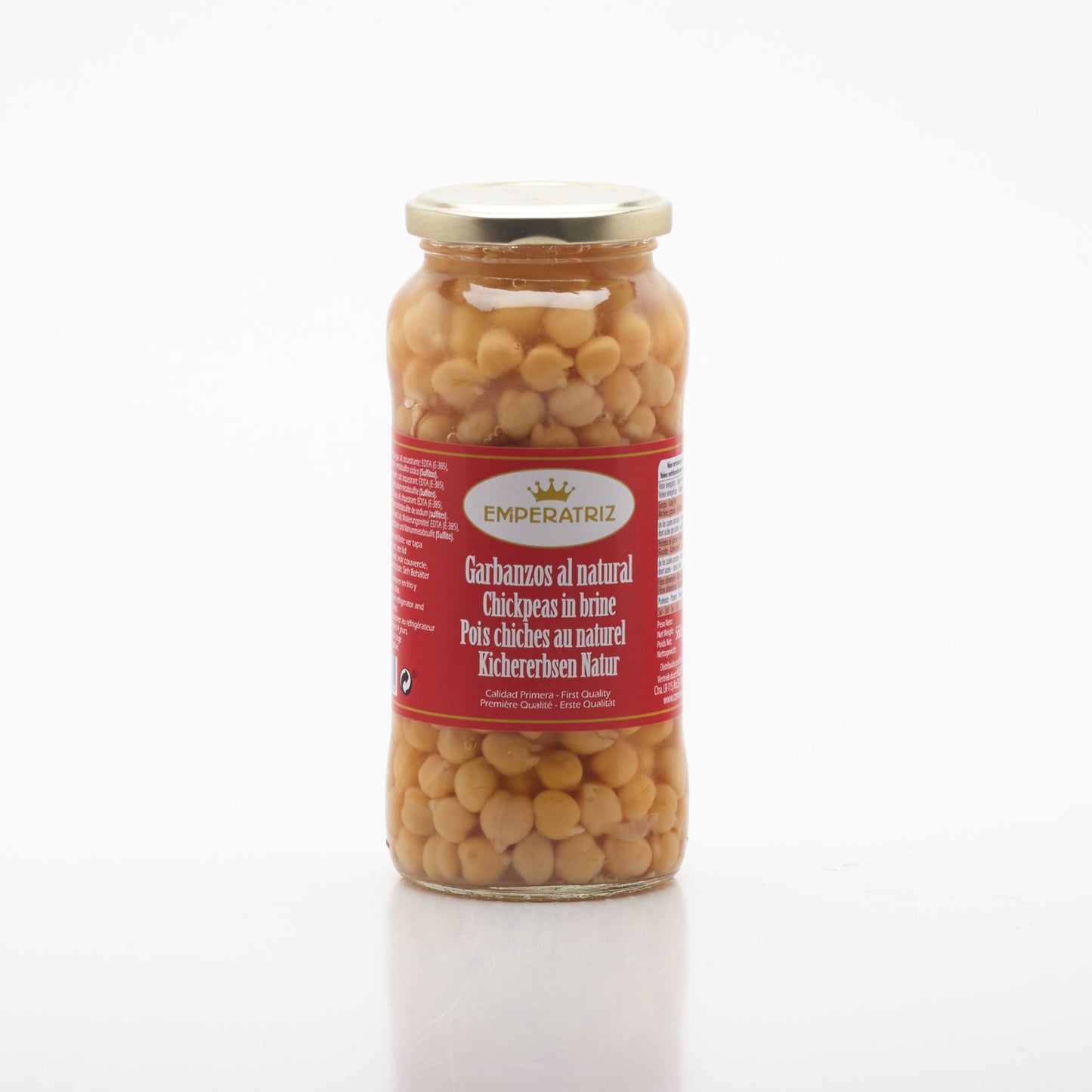 Cícer natural 560g.