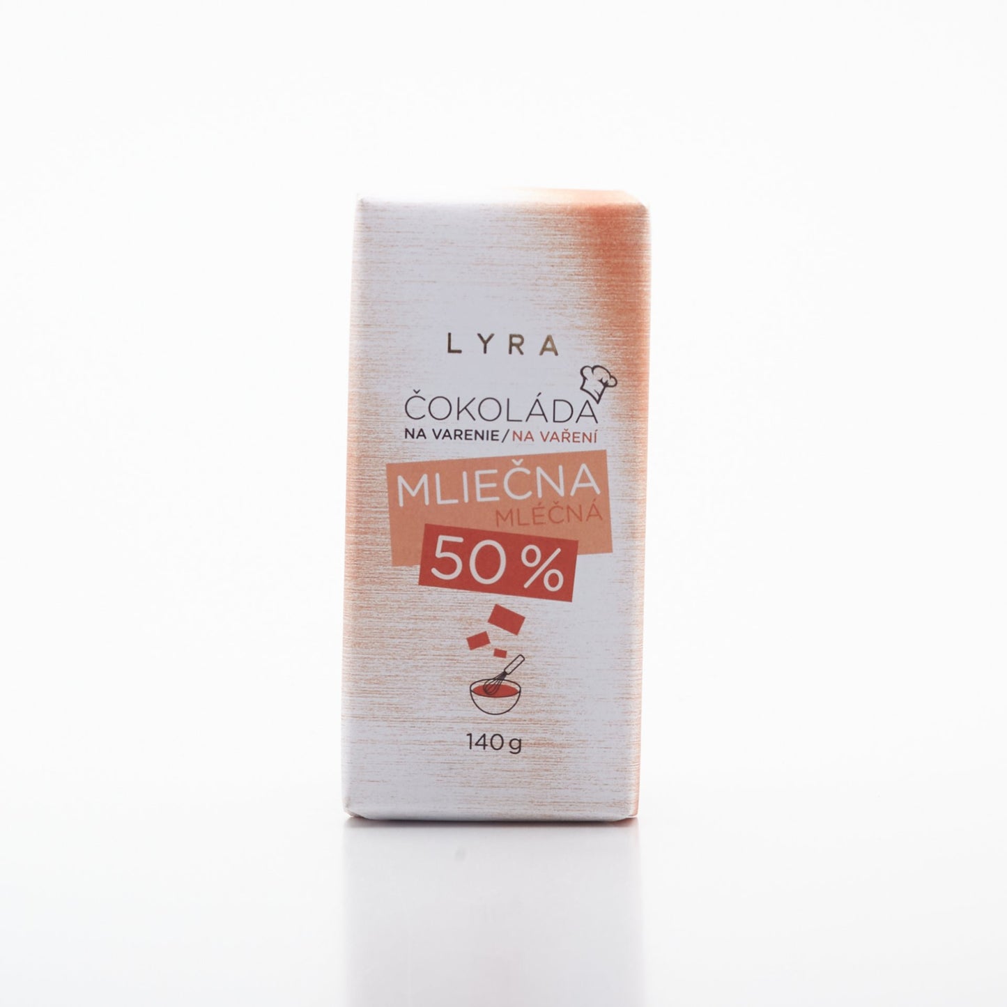 Čokoláda na varenie mliečna 140g.