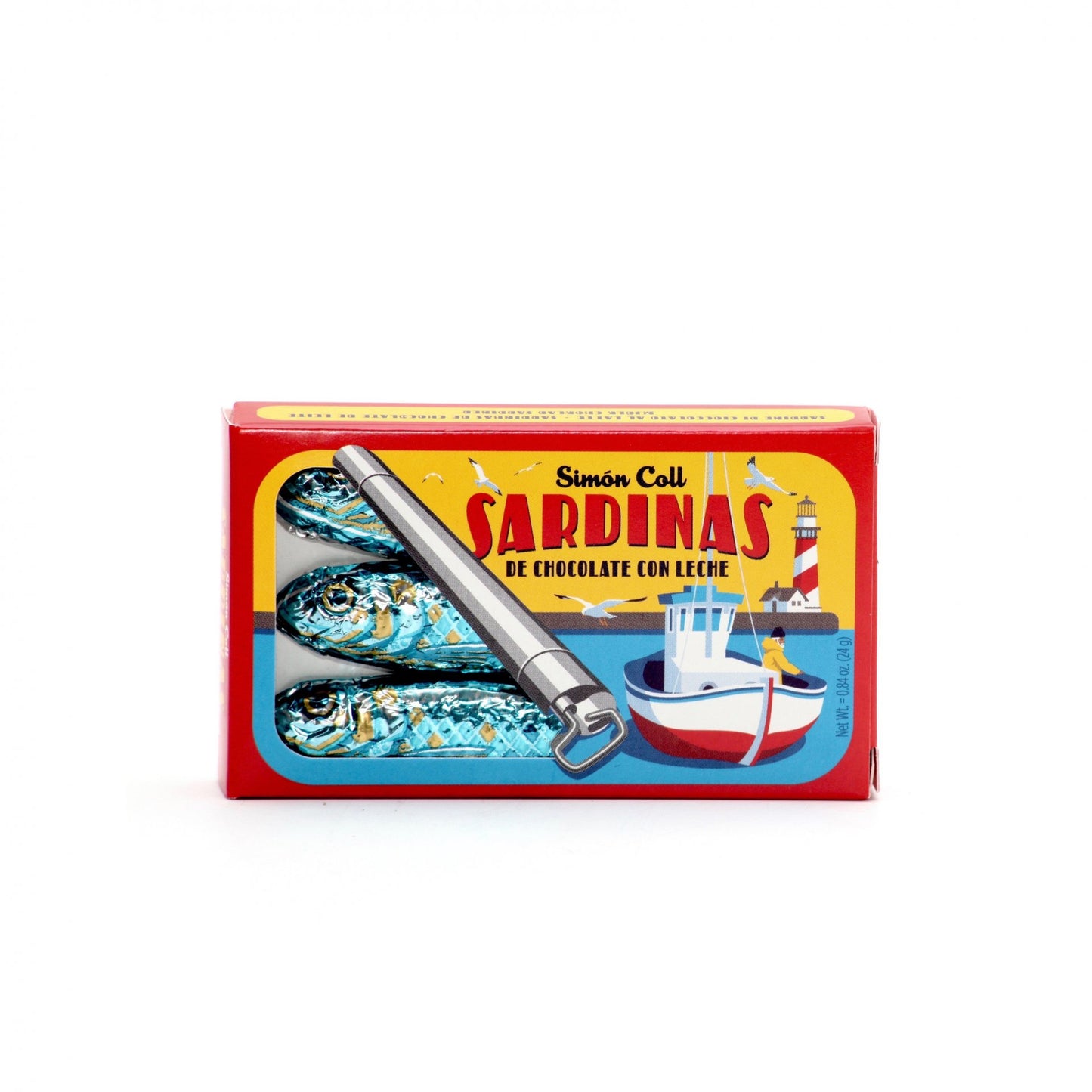 Čokoládové sardinky 24g.