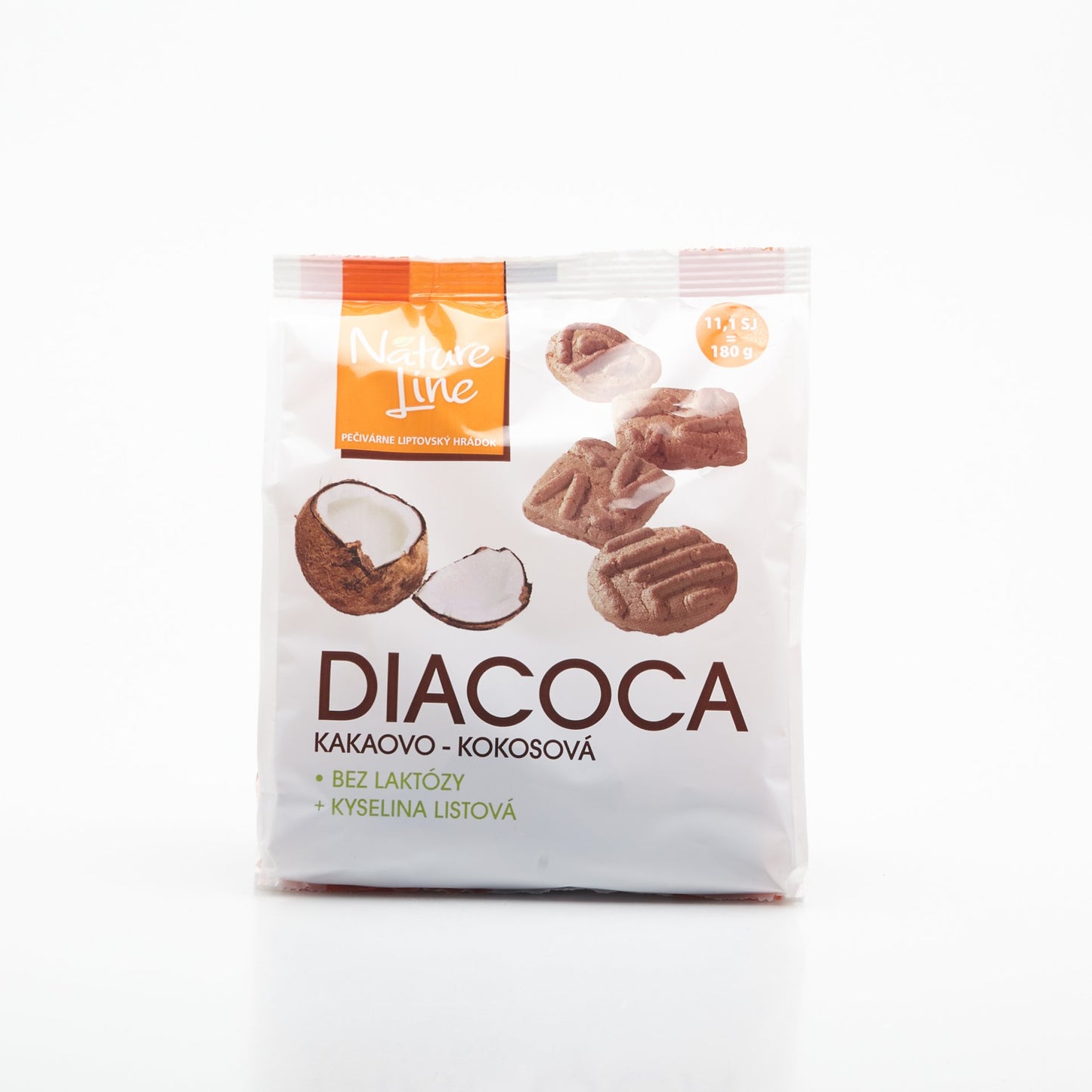 DIACOCA suš. s kakaovo-kokos. prí. 180g.