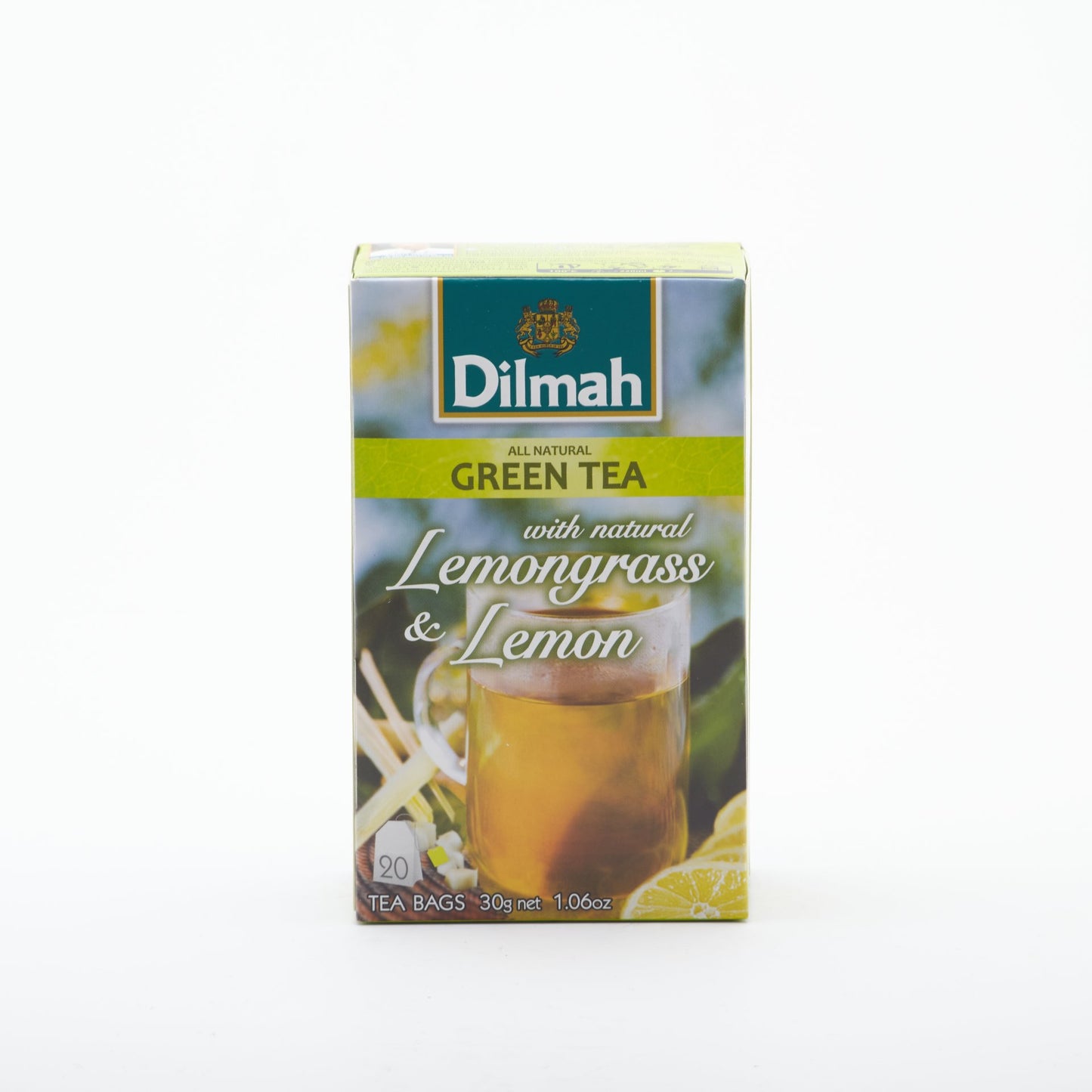 Dilmah green tea with lemongrass&lem.30g.