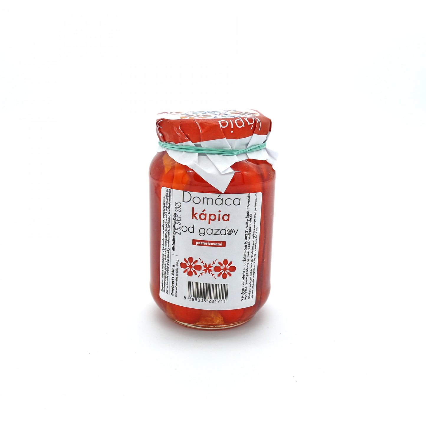 Domáca kápia od gazdov 430g.