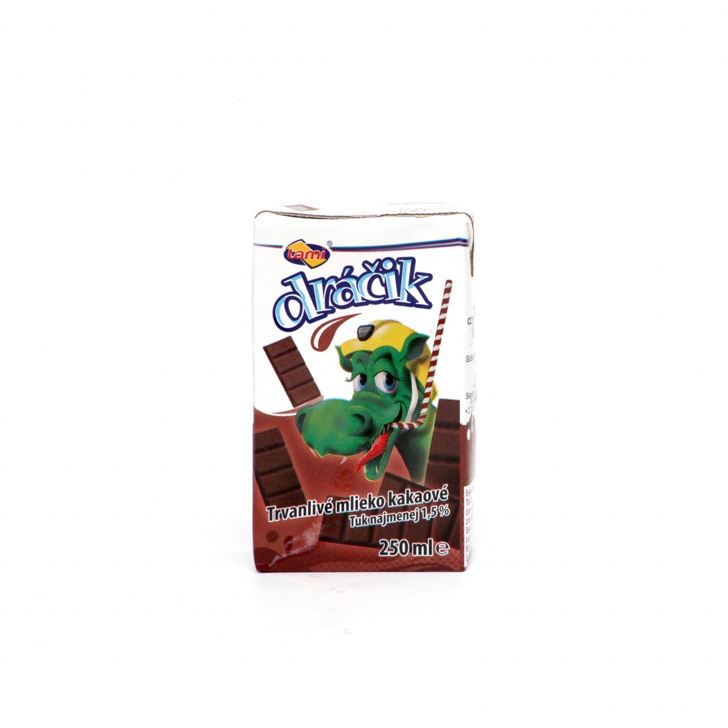 Dráčik trvanlivé mlieko čokoládové 250ml.