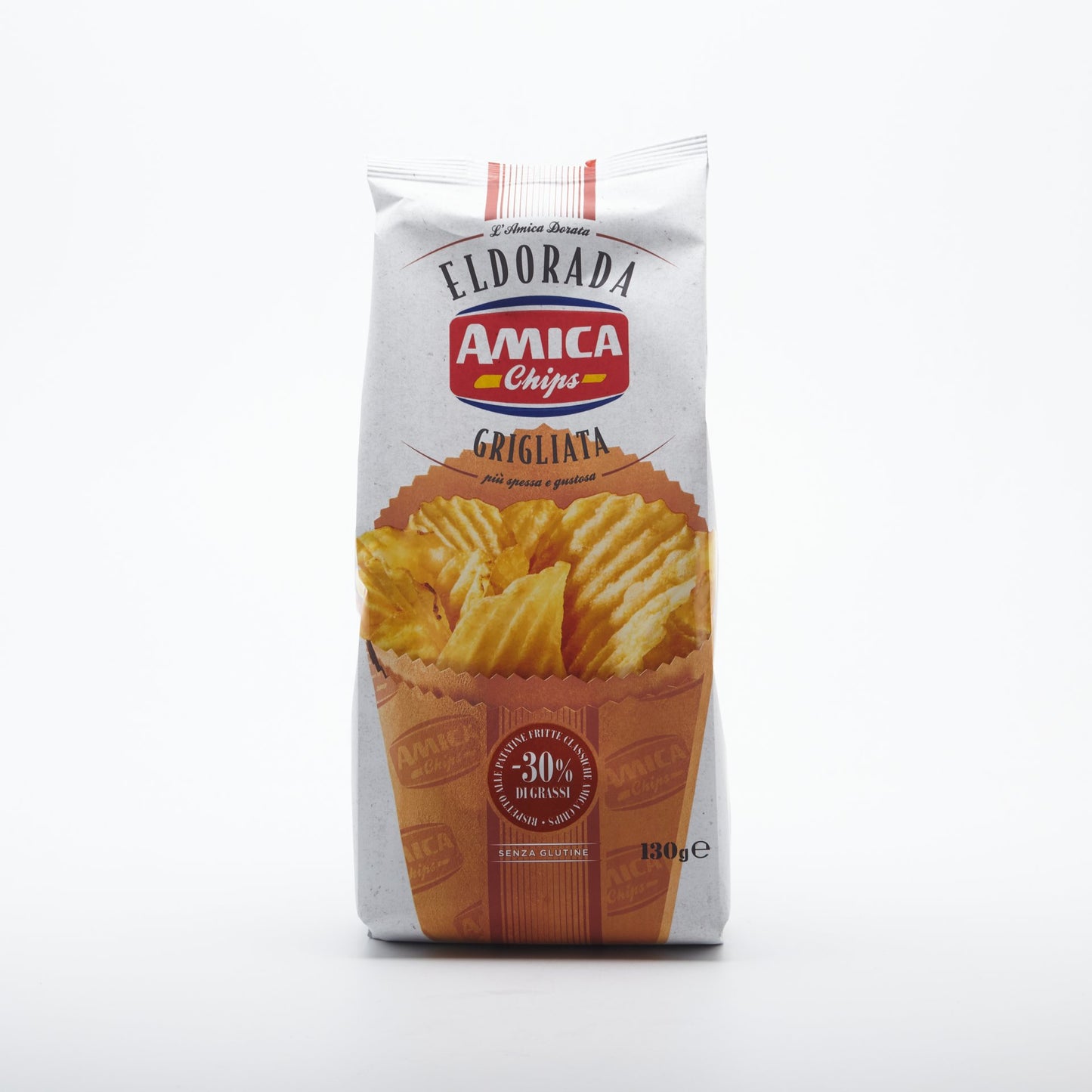 Alfredo´s Chips ruffle 130g.