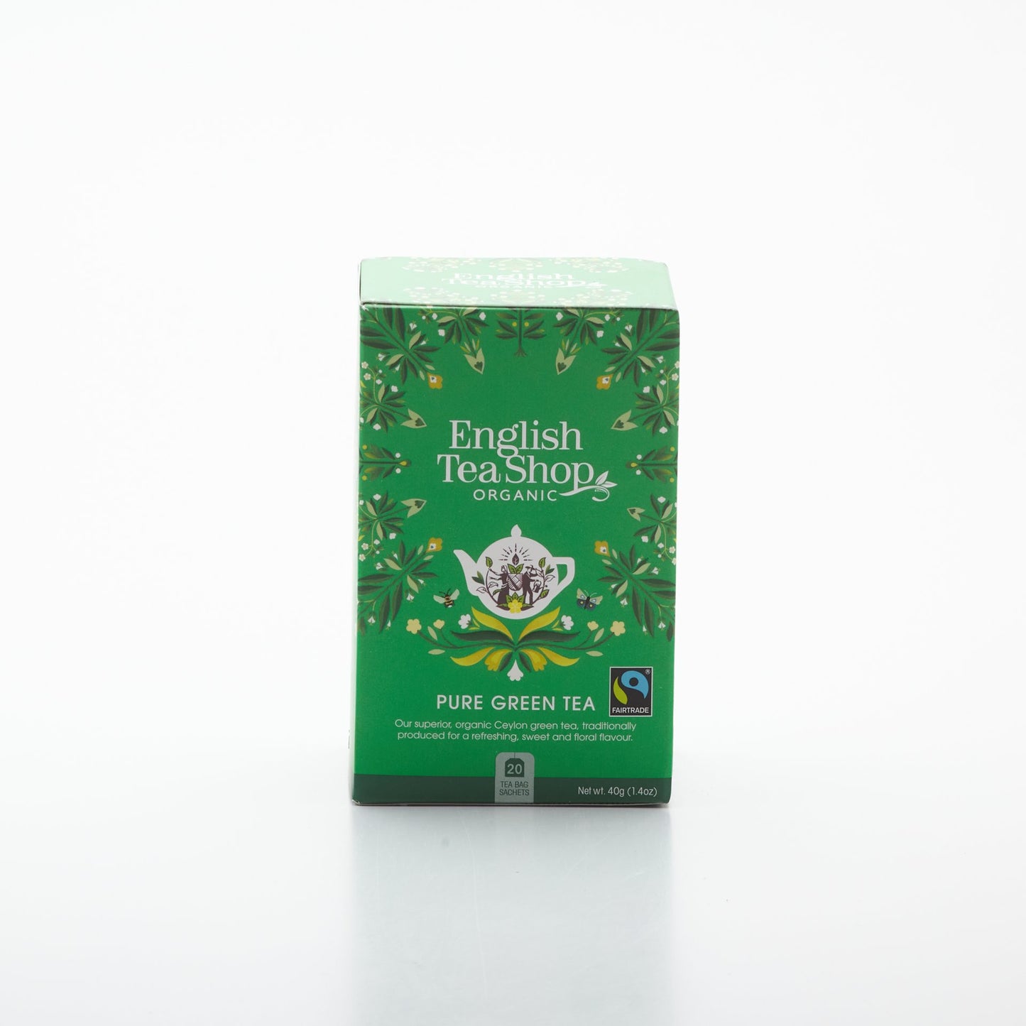BIO English Tea Shop PURE GREEN TEA 40g.