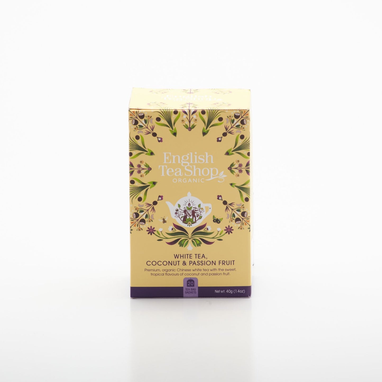 BIO English Tea Shop WHITE TEA 40G.