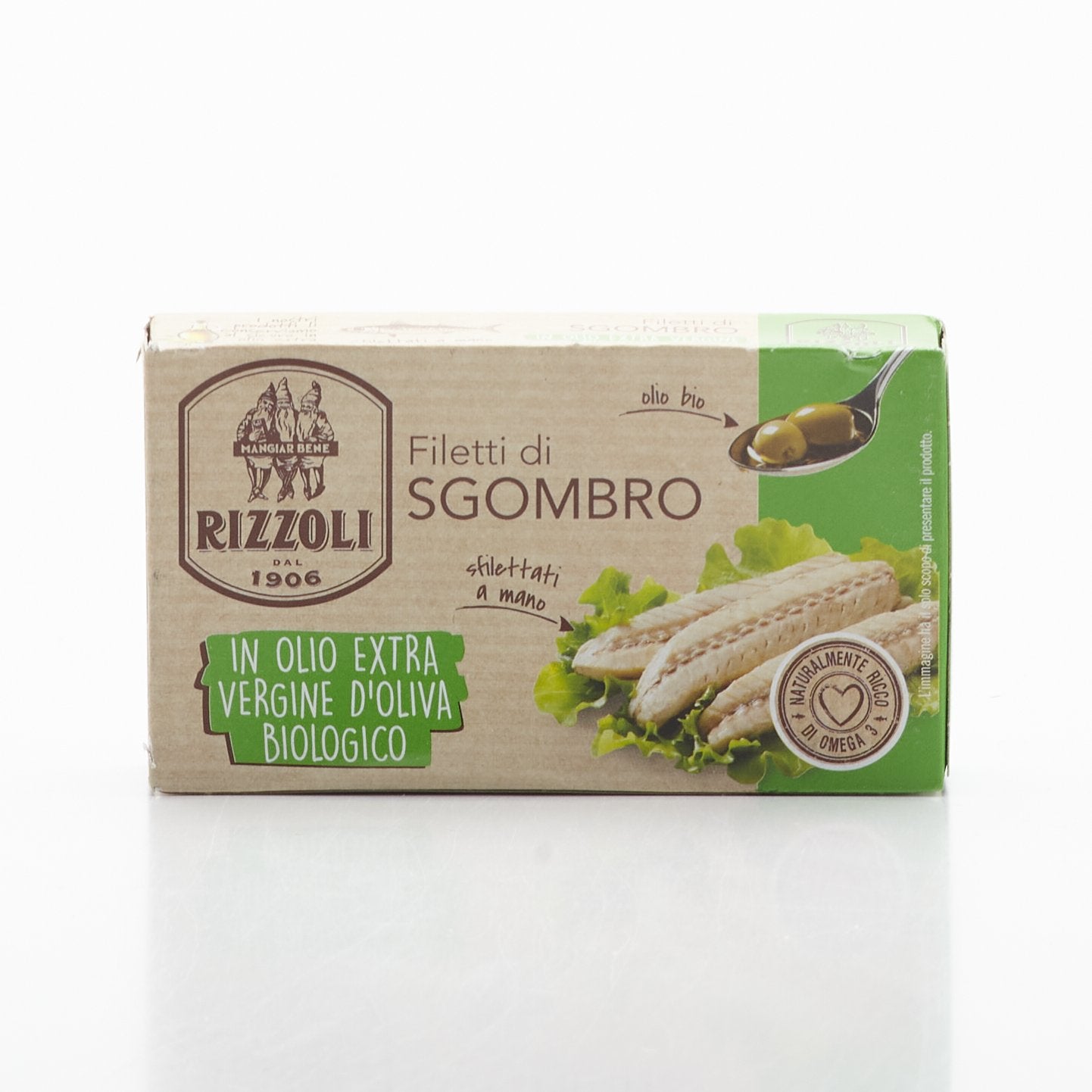 BIO Filety makrely v olivovom oleji 90g.