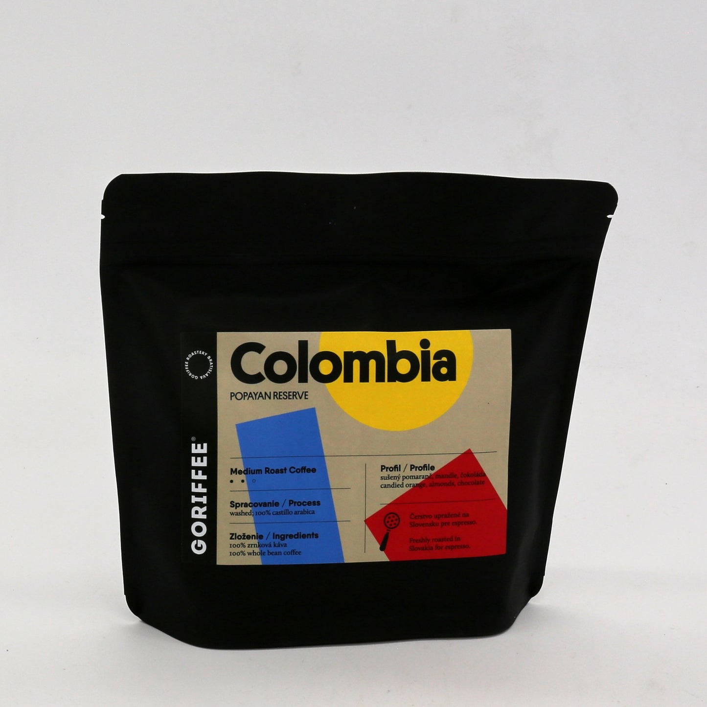 Goriffee Colombia Popayan medium 250g.