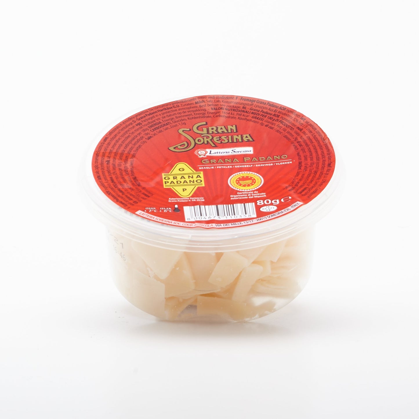 Grana Padano DOP lupienky 80g.