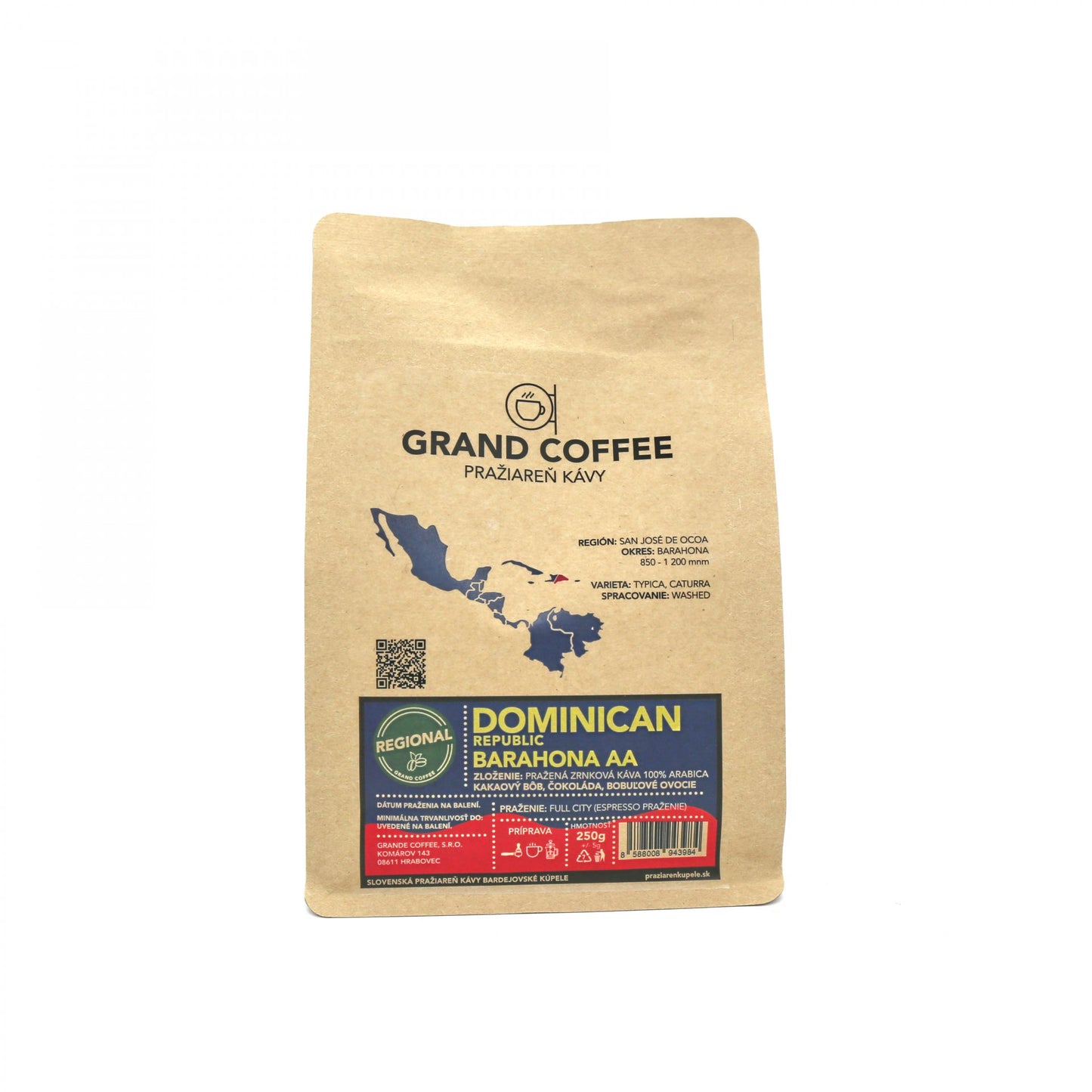 Grande Coffee Dominican Republic 250g.