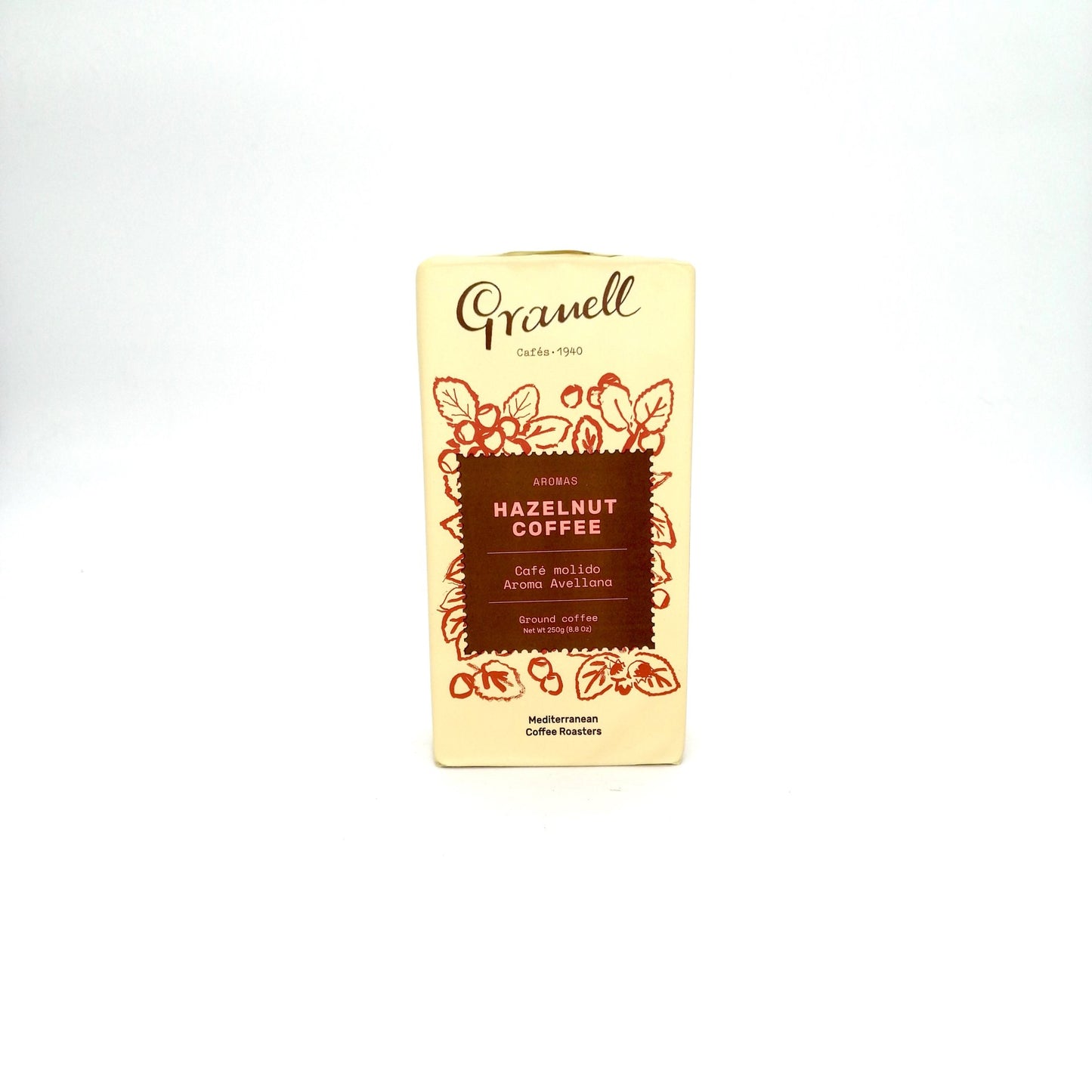 GRANELL káva mletá, príchuť Oriešok 250g.