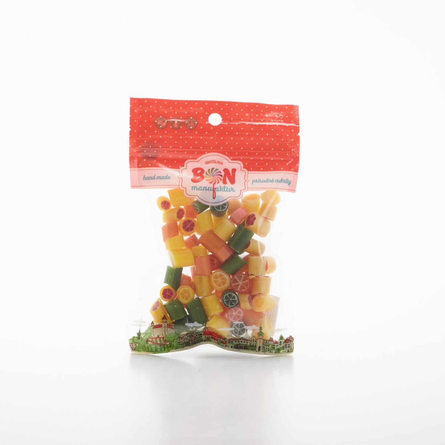 Handmade cukríky s prích. citrus mix 80g.