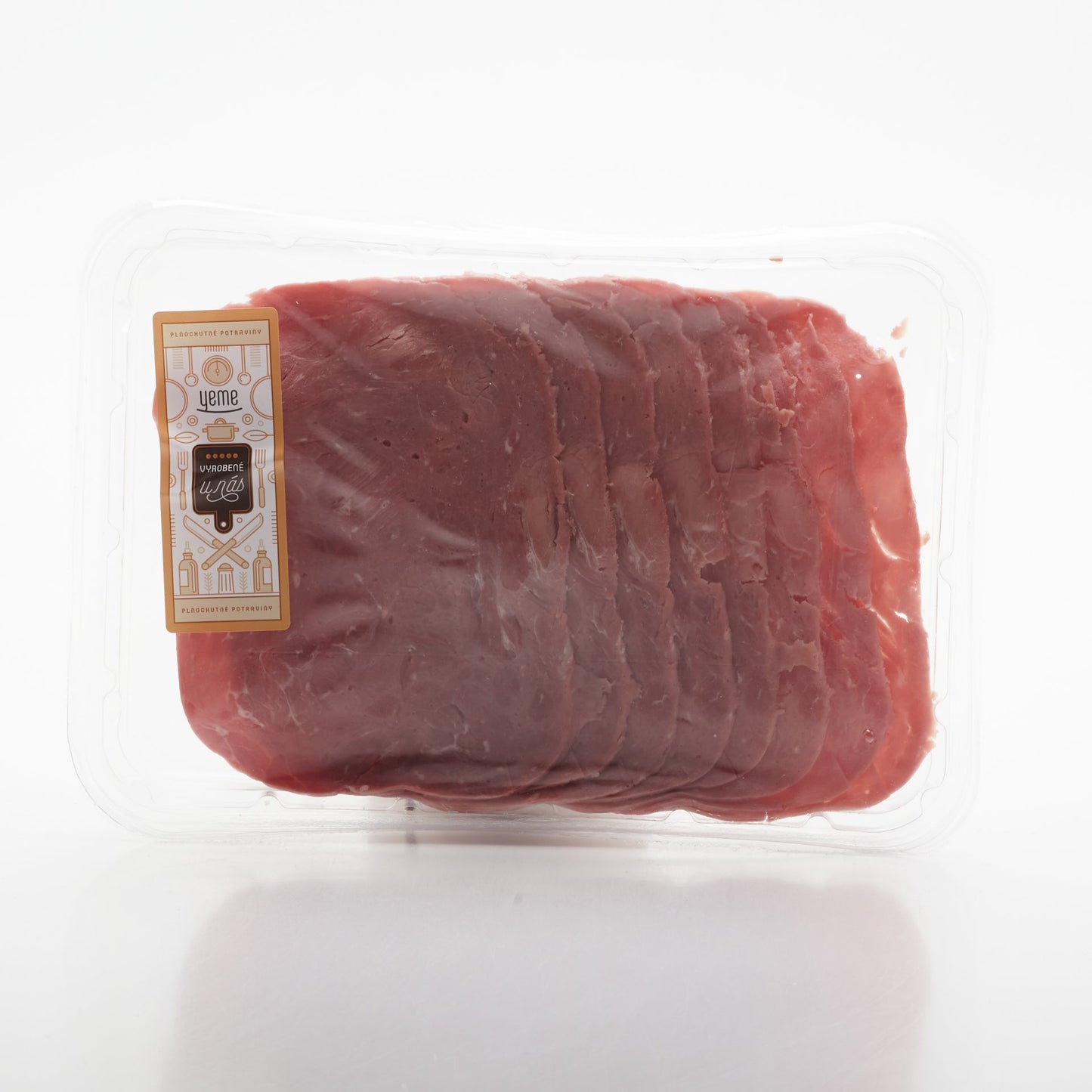 Remeselná hovädzia šunka zo stehna plát. 100g