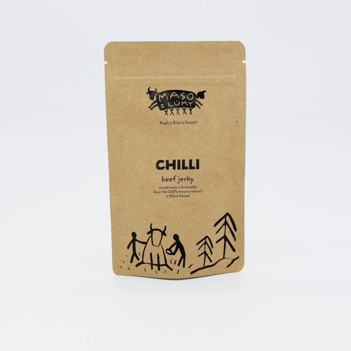Hovädzie Jerky chilli 25g.
