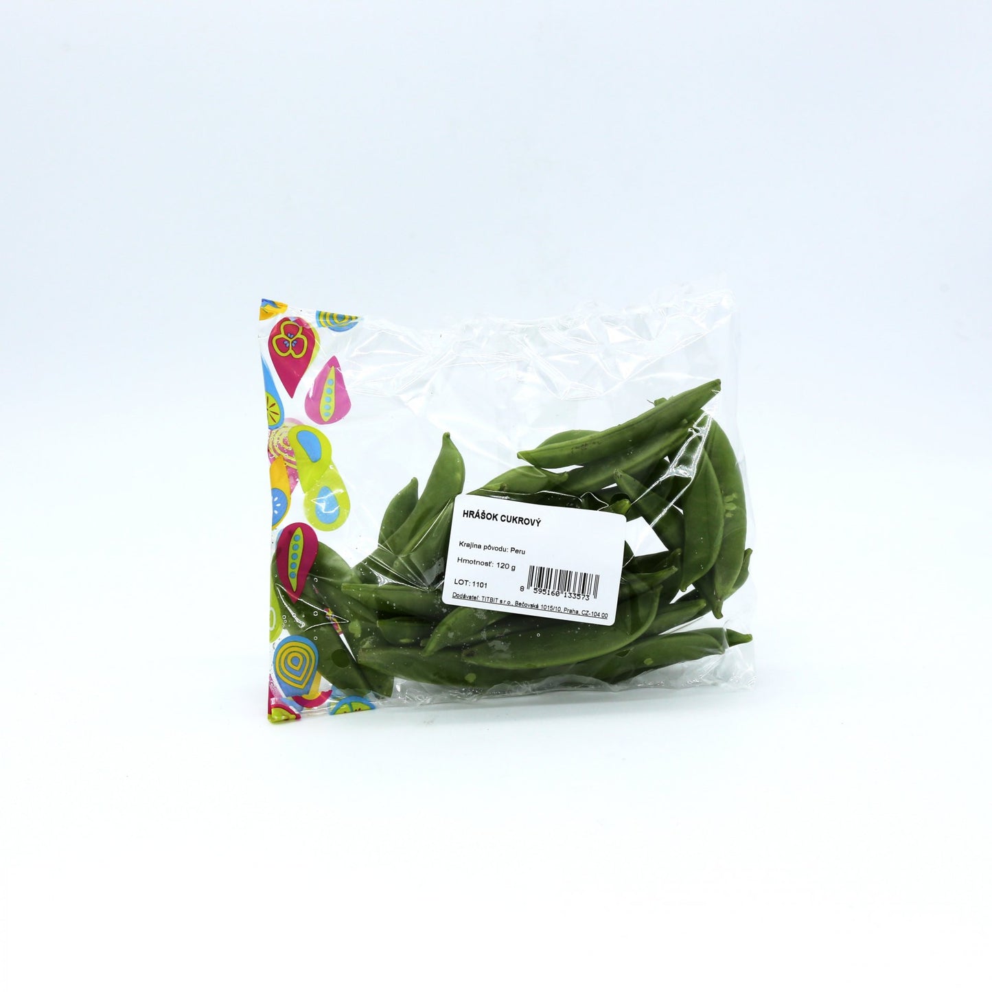 Hrášok cukrový 120g.