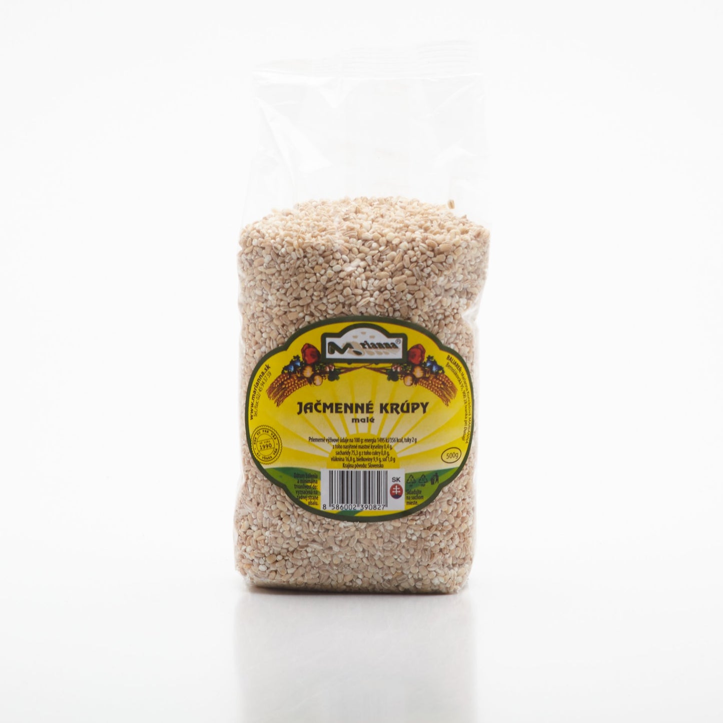 Jačmenné krúpy malé 500g.