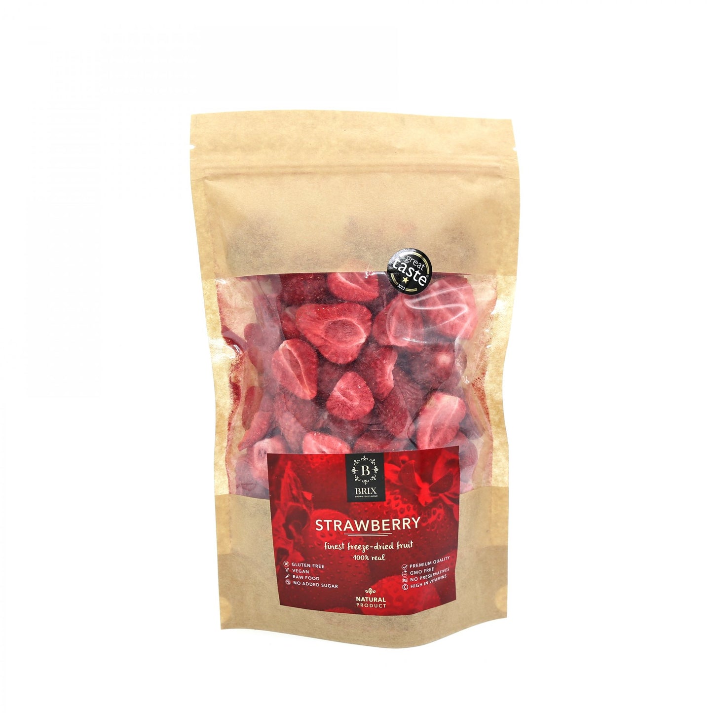 Mrazom sušená jahoda 75g.