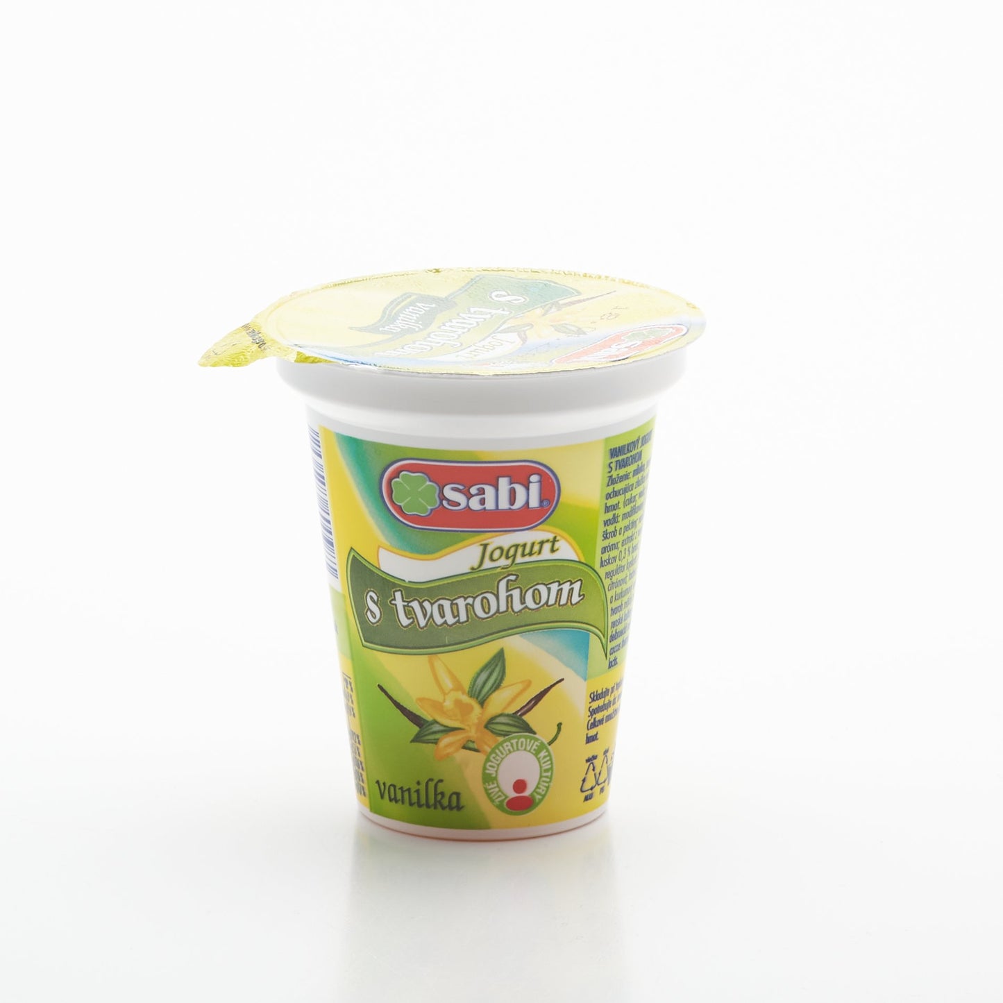 Jogurt s tvarohom a vanilkou 150g.