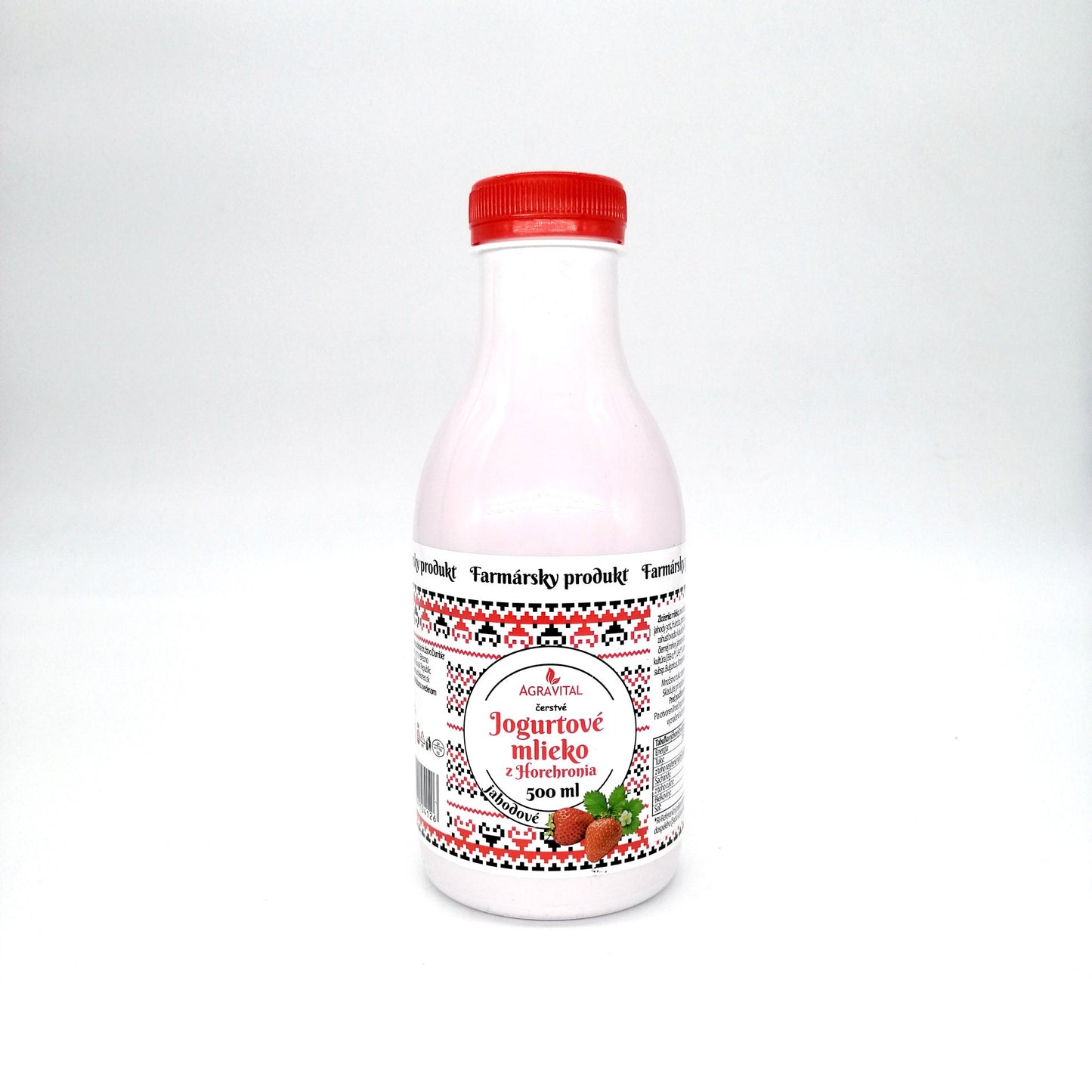 Jogurtové mlieko jahodové 330ml.