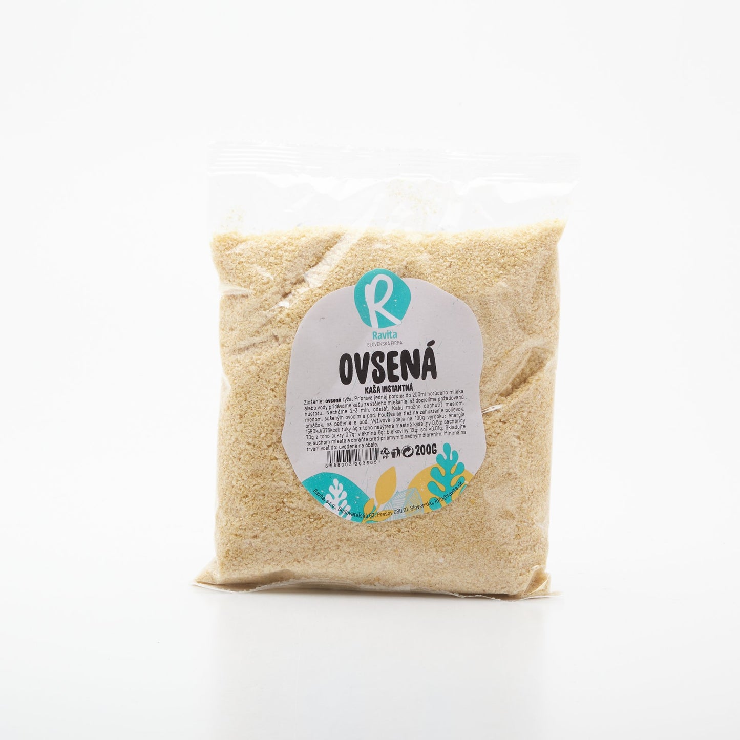 Kaša ovsená instantná 200g.