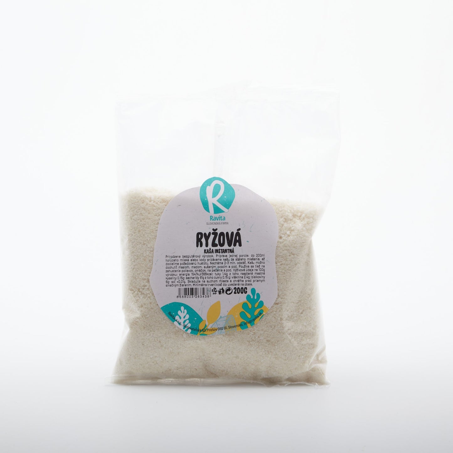 Kaša ryžová instantná 200g.