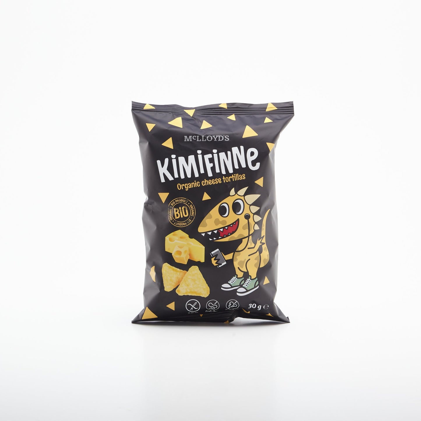 BIO Kimifinne nacho cheese tortilla 30g.