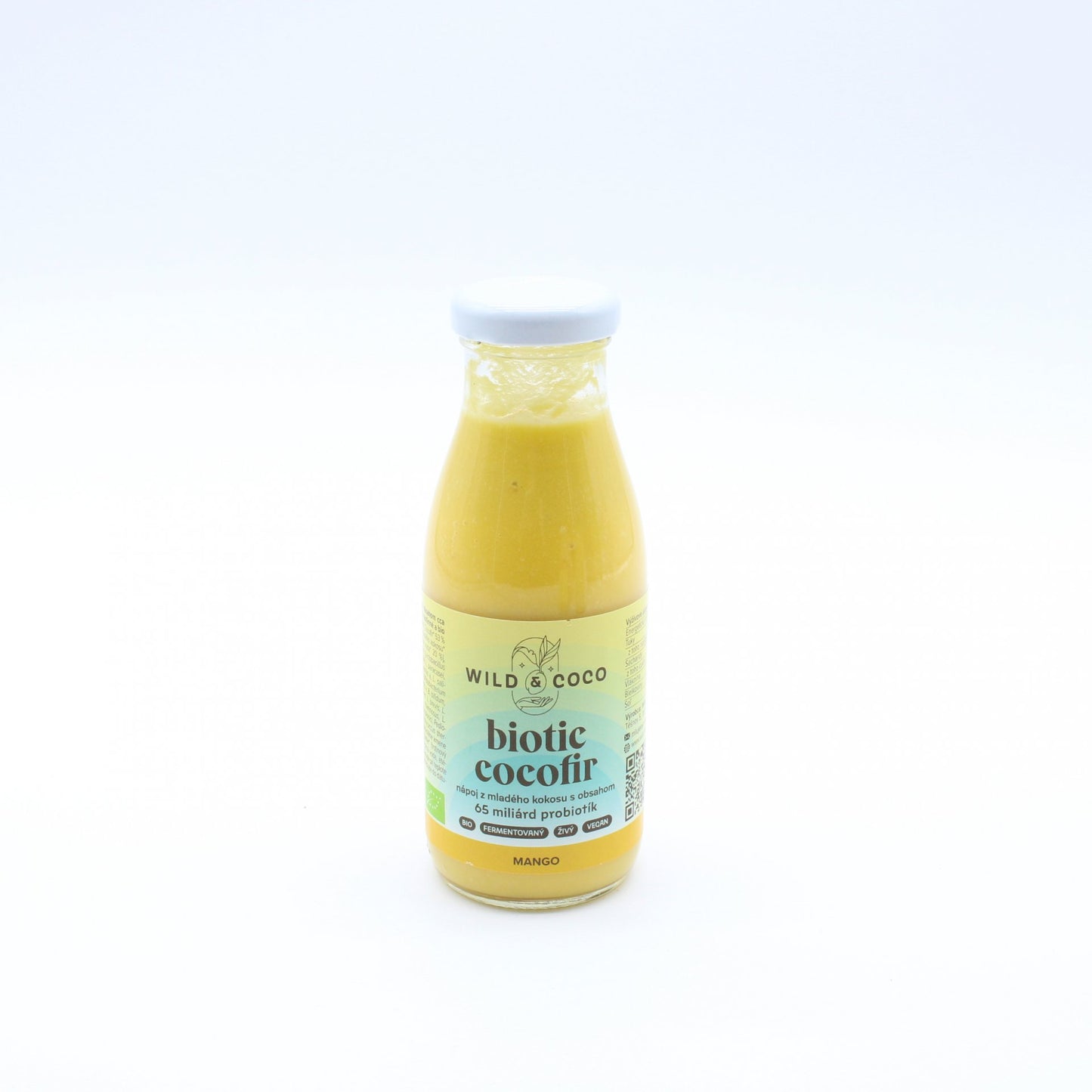BIO Kokosový kefír mango 250 ml.