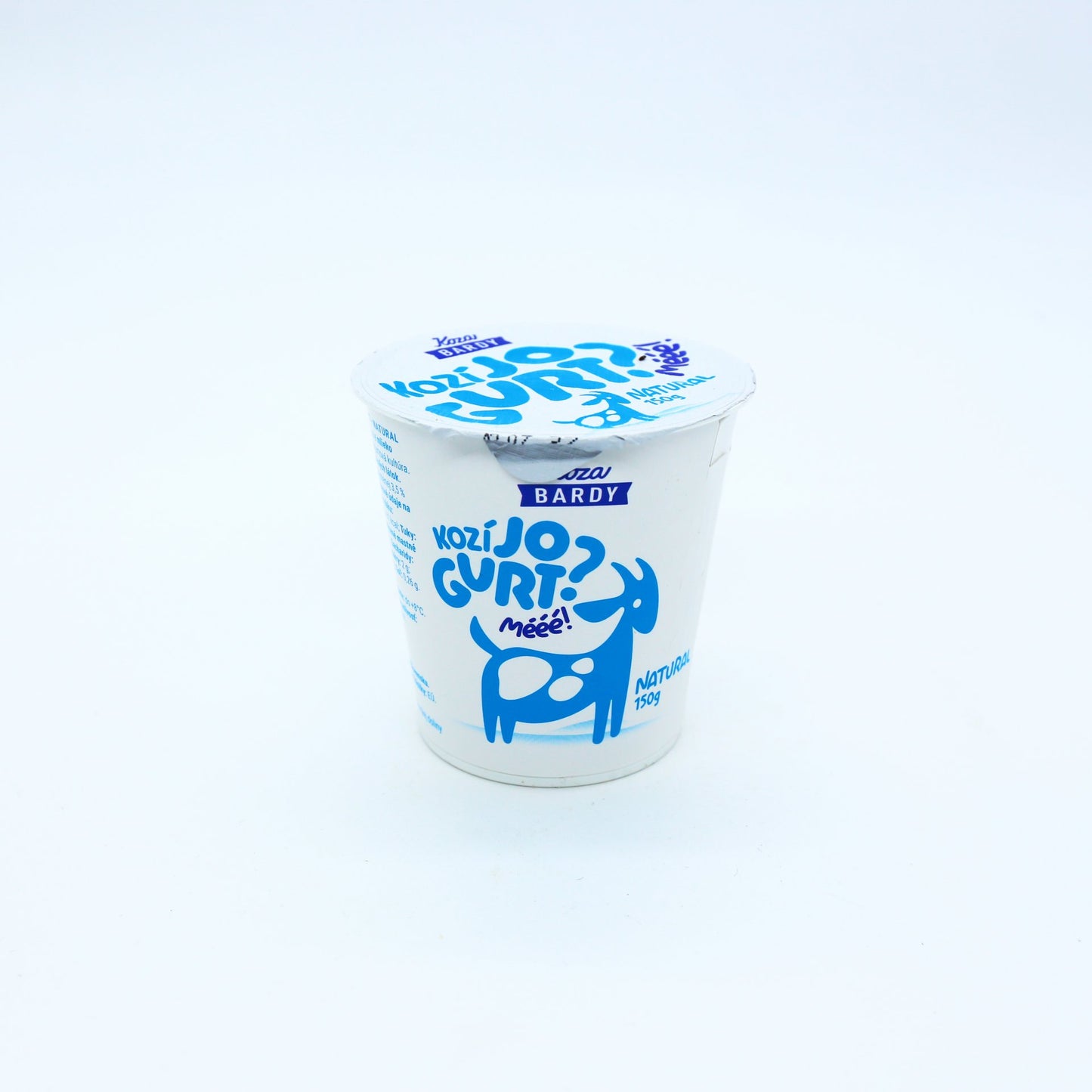 Kozí jogurt natural 150g.