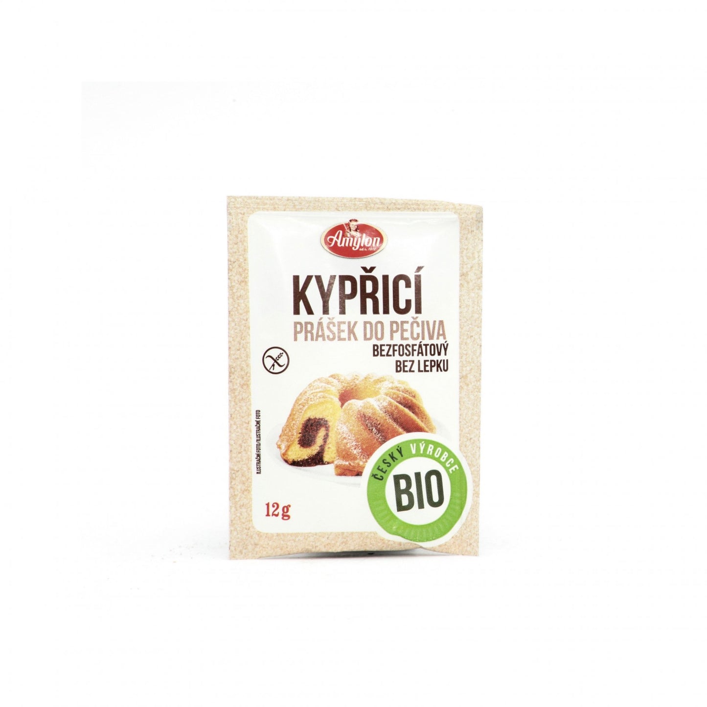 BIO Kypriaci prášok do pečiva 12g.