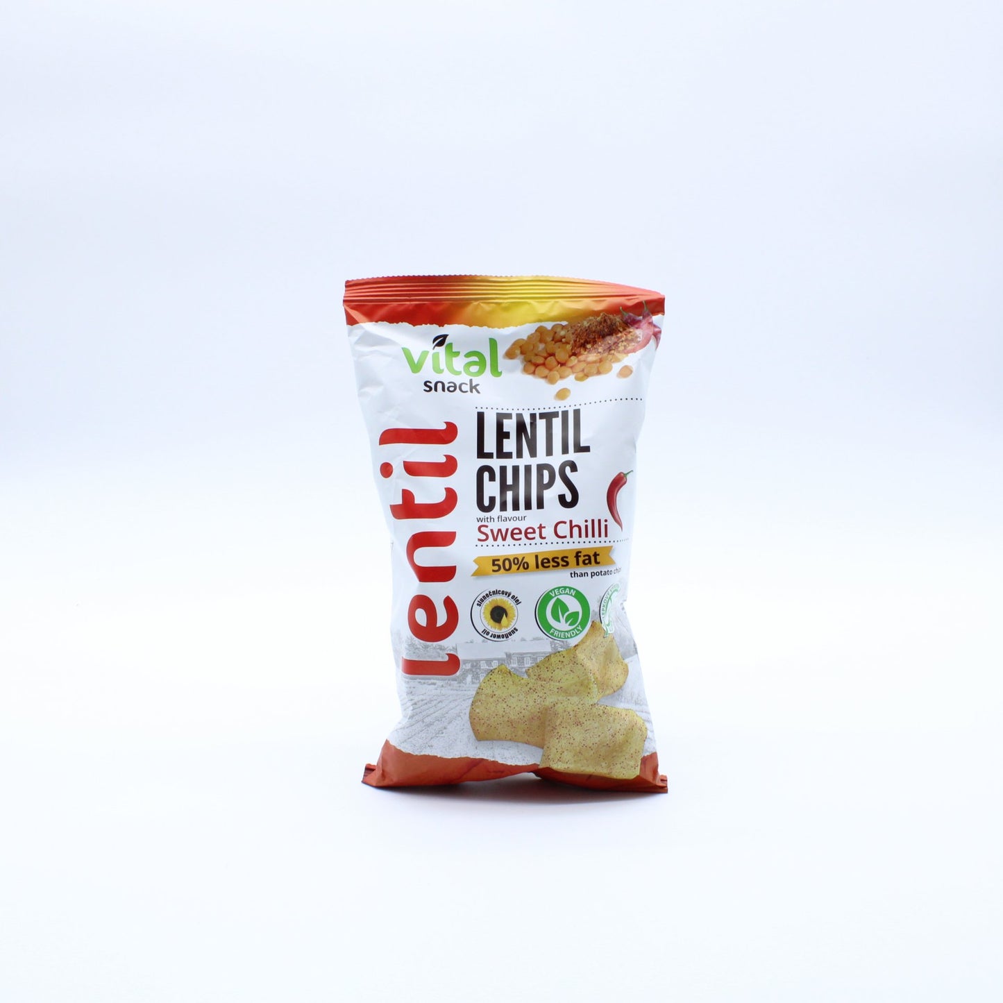 Lentil chips Sweet Chilli 65g.