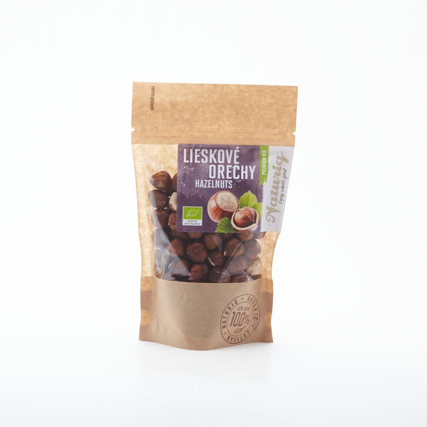 BIO Lieskové orechy Premium 125g.