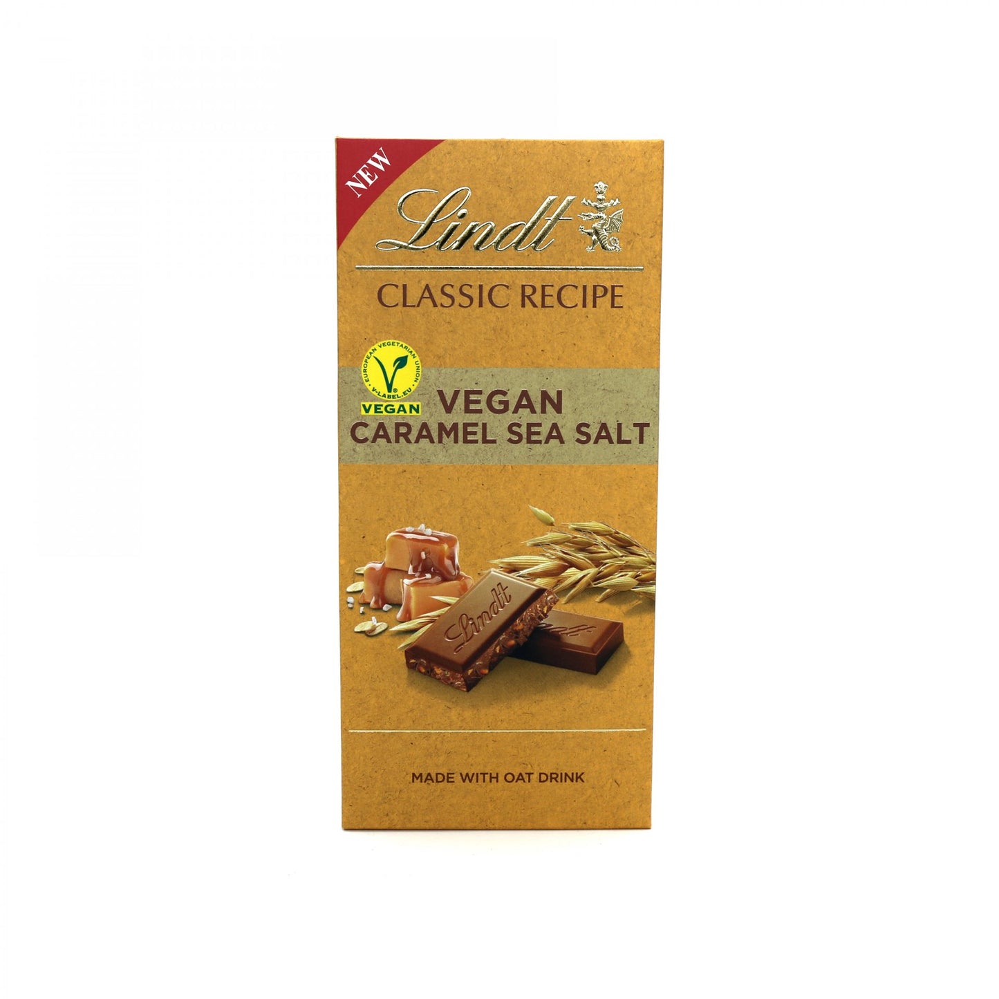 Lindt vegan slaný karamel 100g.