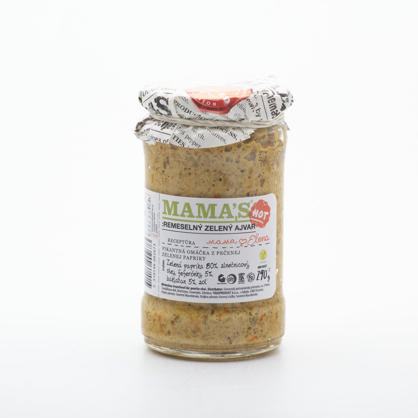 Mama´s malizzano pálivý 290g.